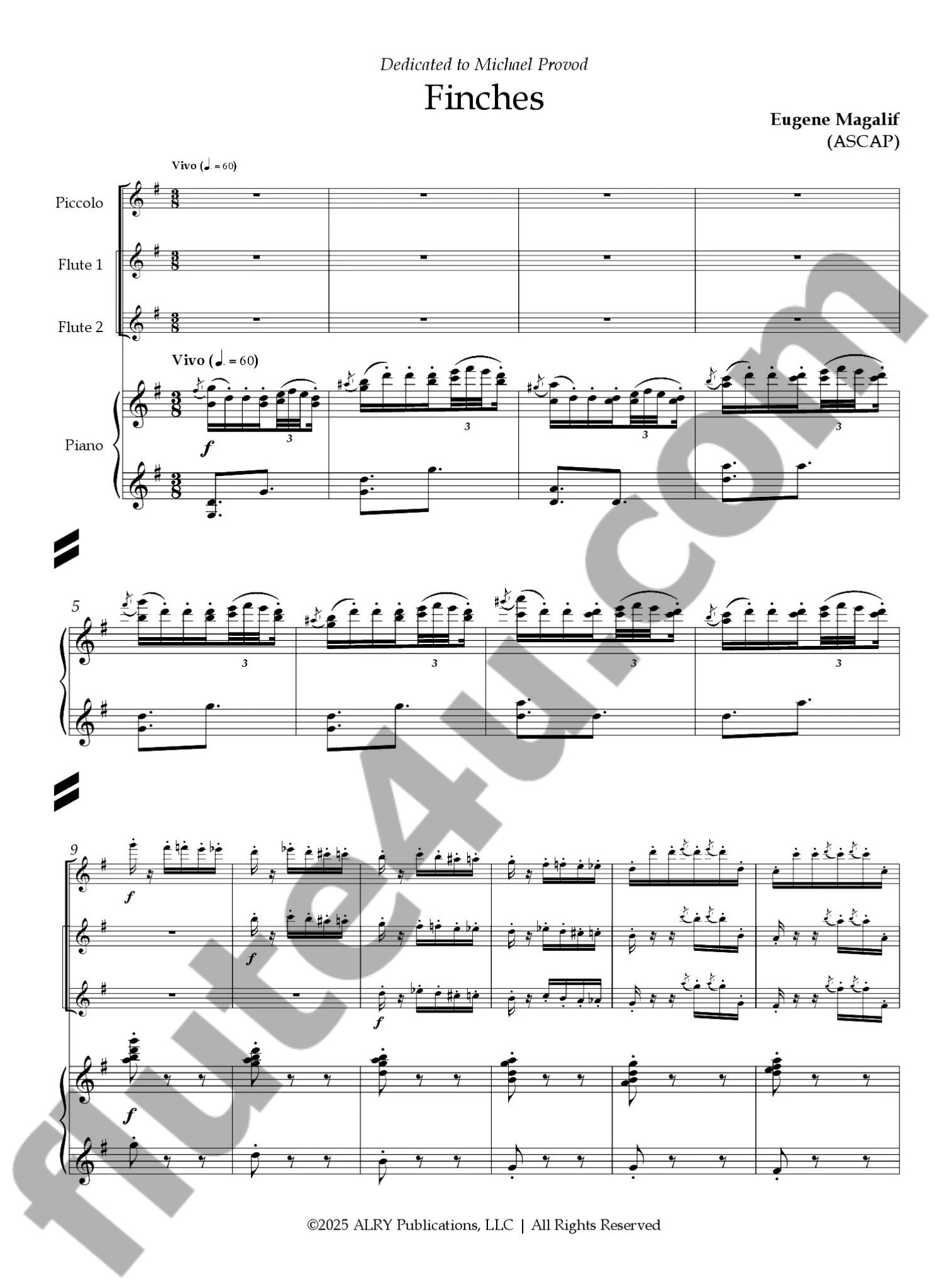 Magalif, E :: Finches