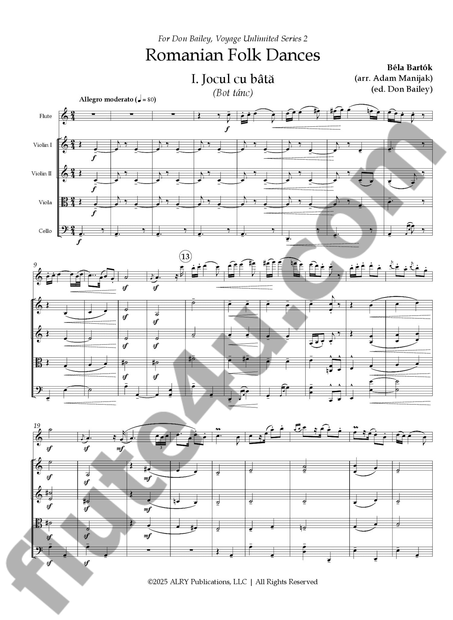 Bartok, B :: Romanian Folk Dances