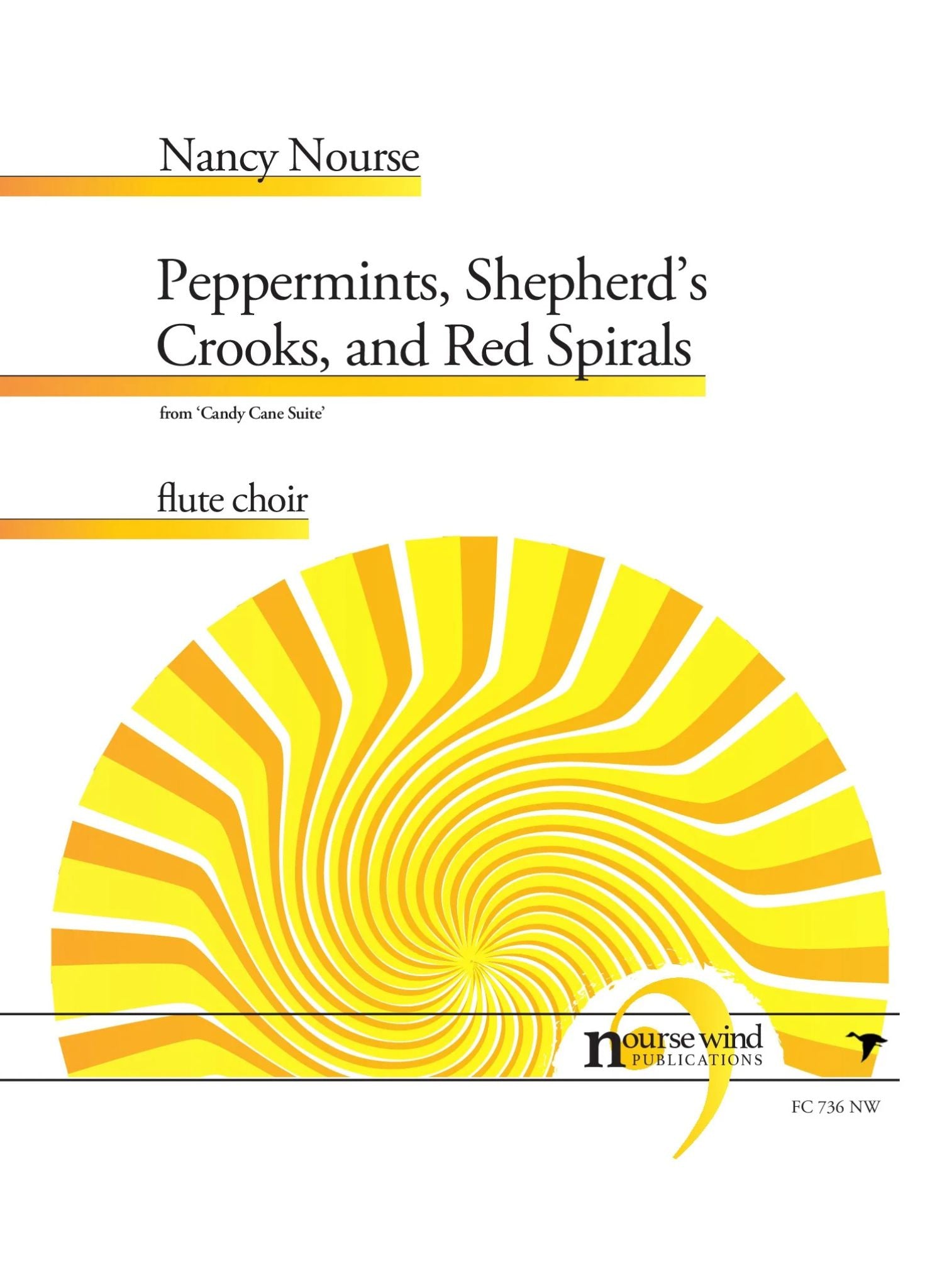 Nourse, N :: Peppermints, Shepherd's Crooks, and Red Spirals from 'Candy Cane Suite'