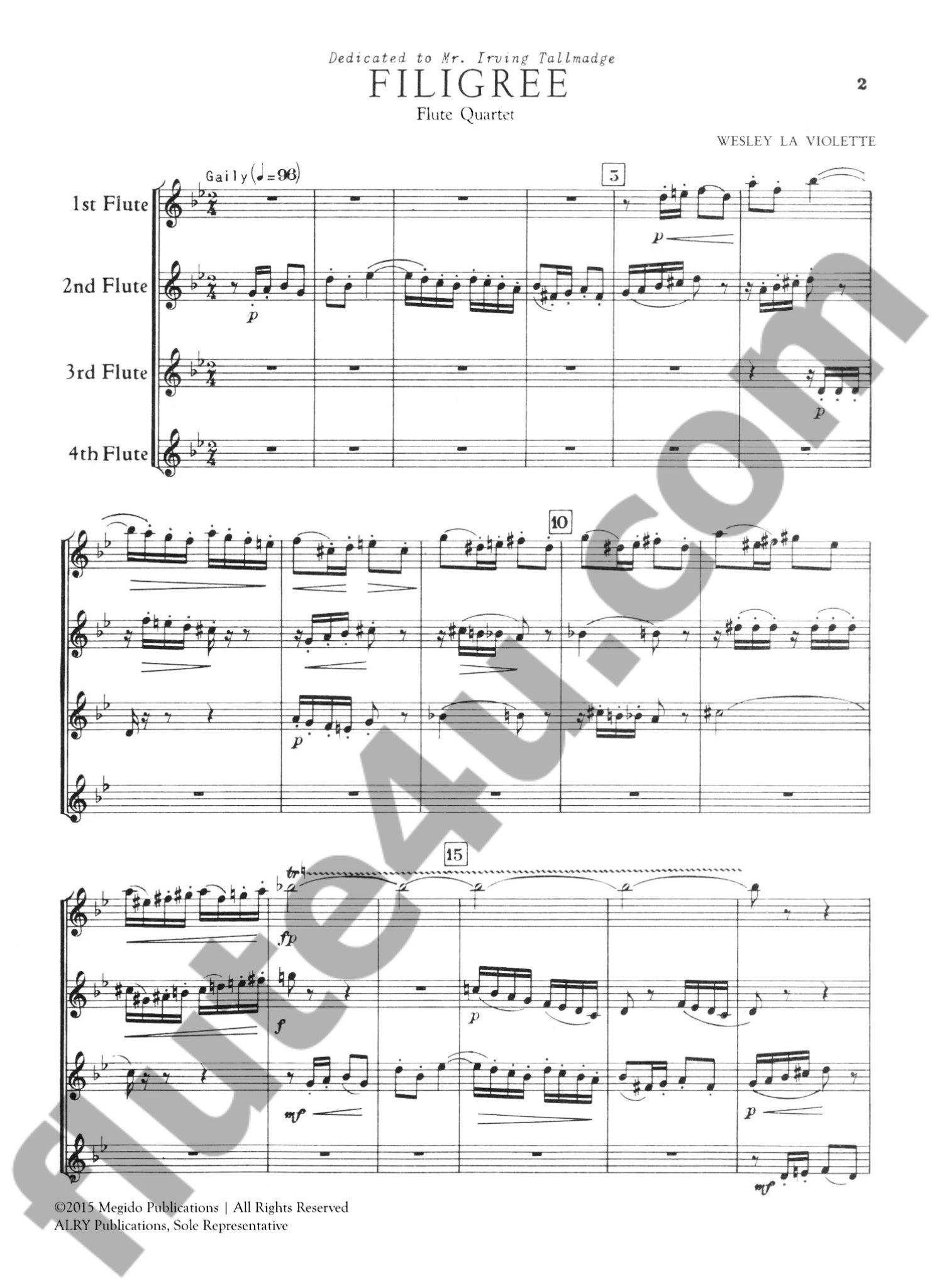 la Violette, W :: Filigree