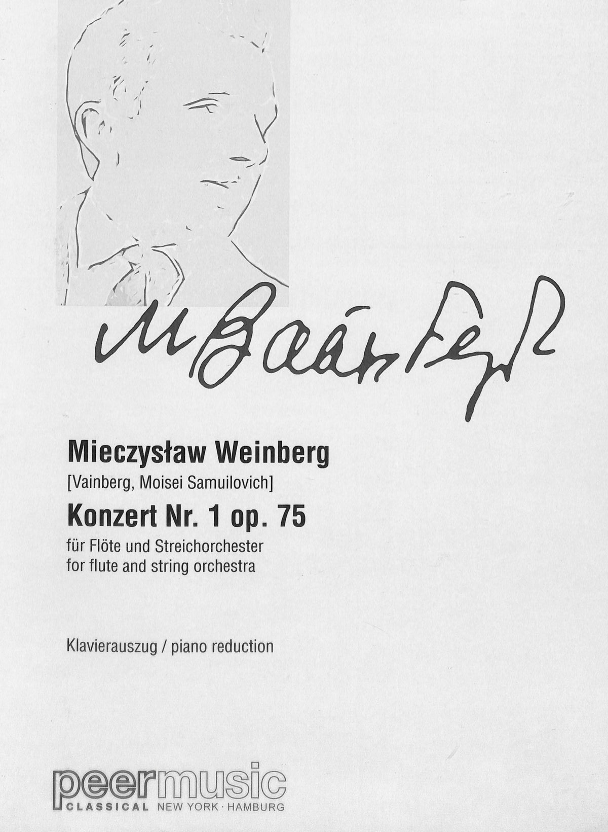 Weinberg, M :: Konzert [Concerto] Nr. 1 op. 75