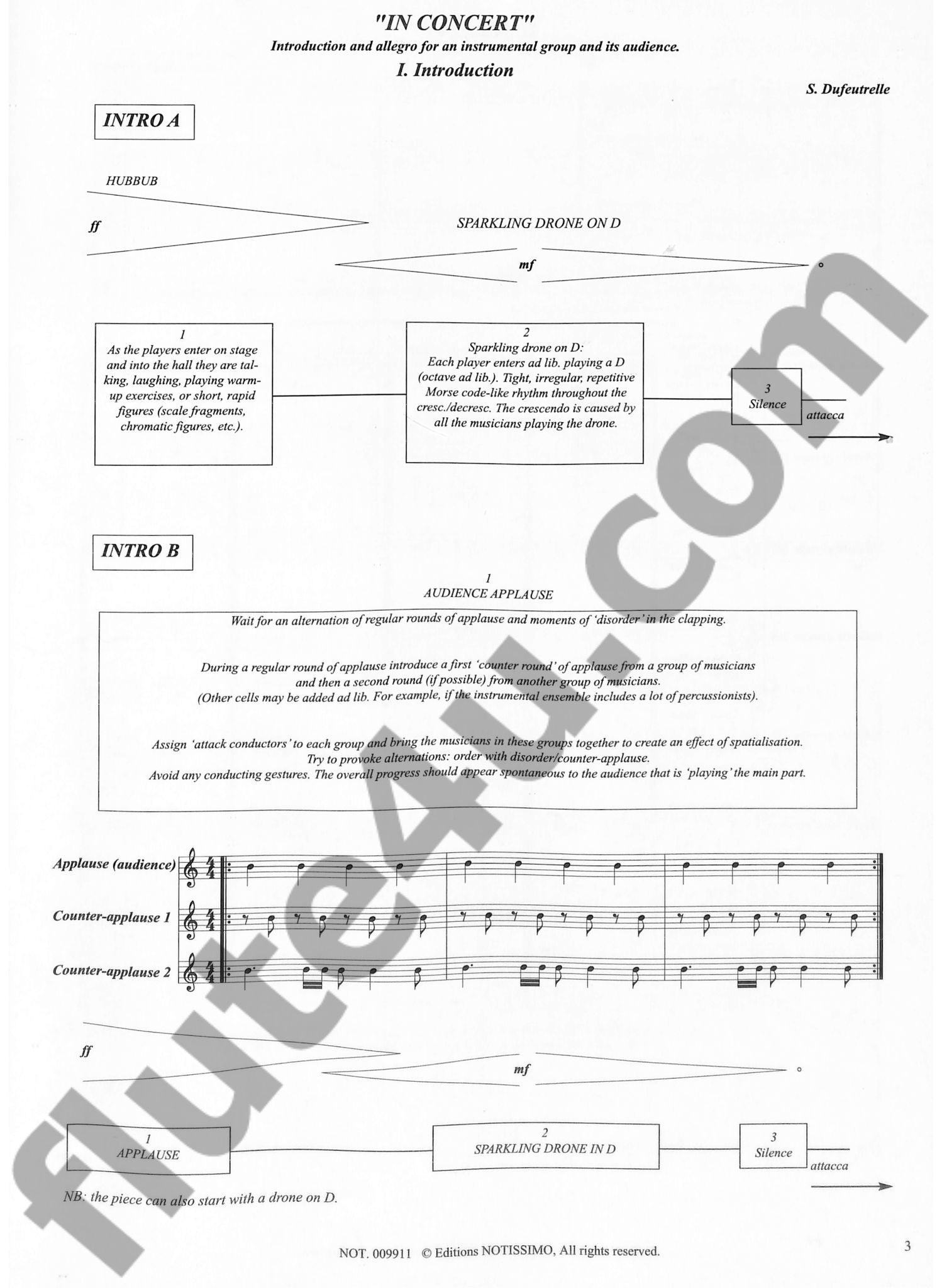 Dufeutrelle, S :: De Concert (In Concert)