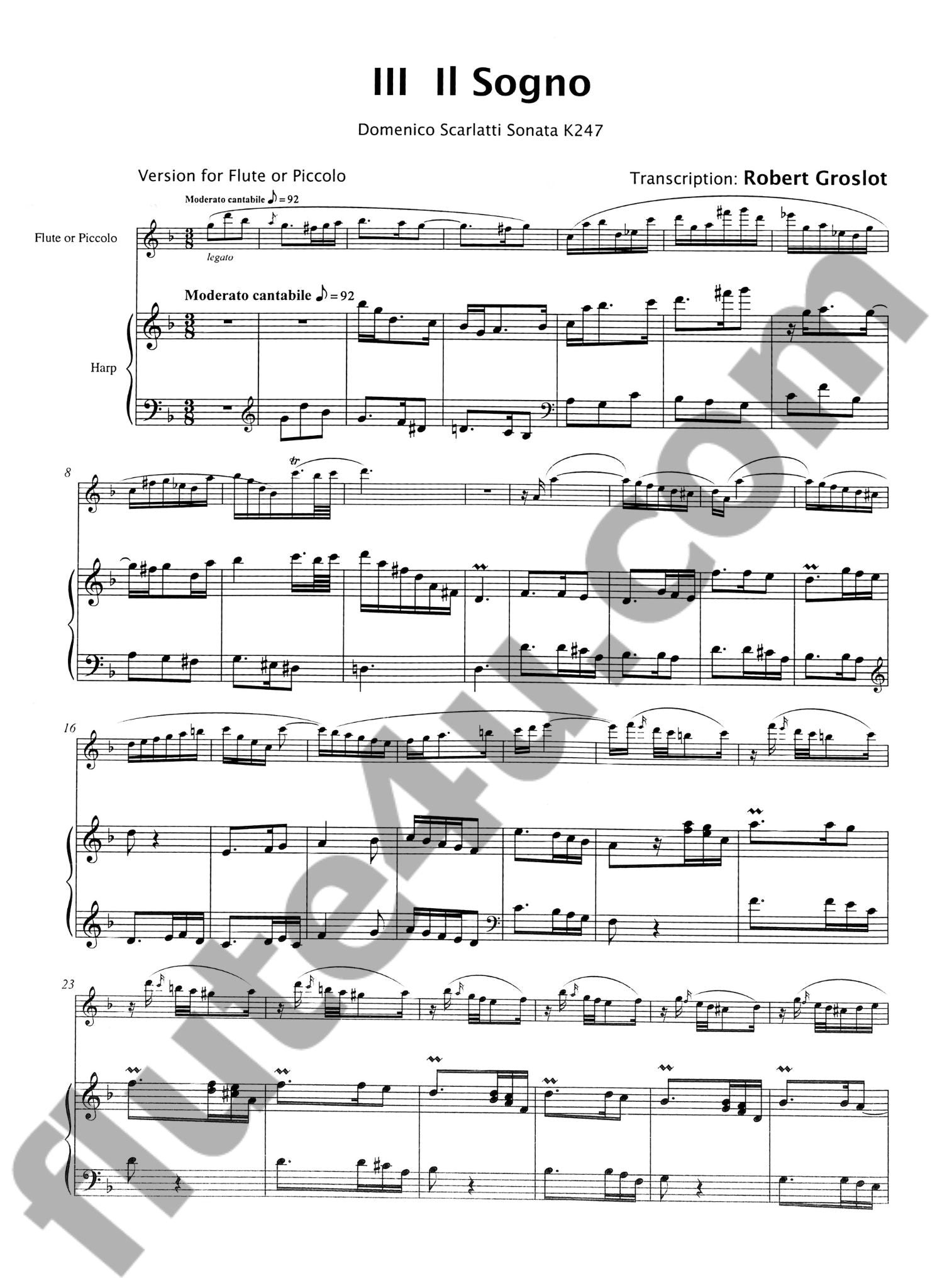 Scarlatti, D :: Four Sonatas