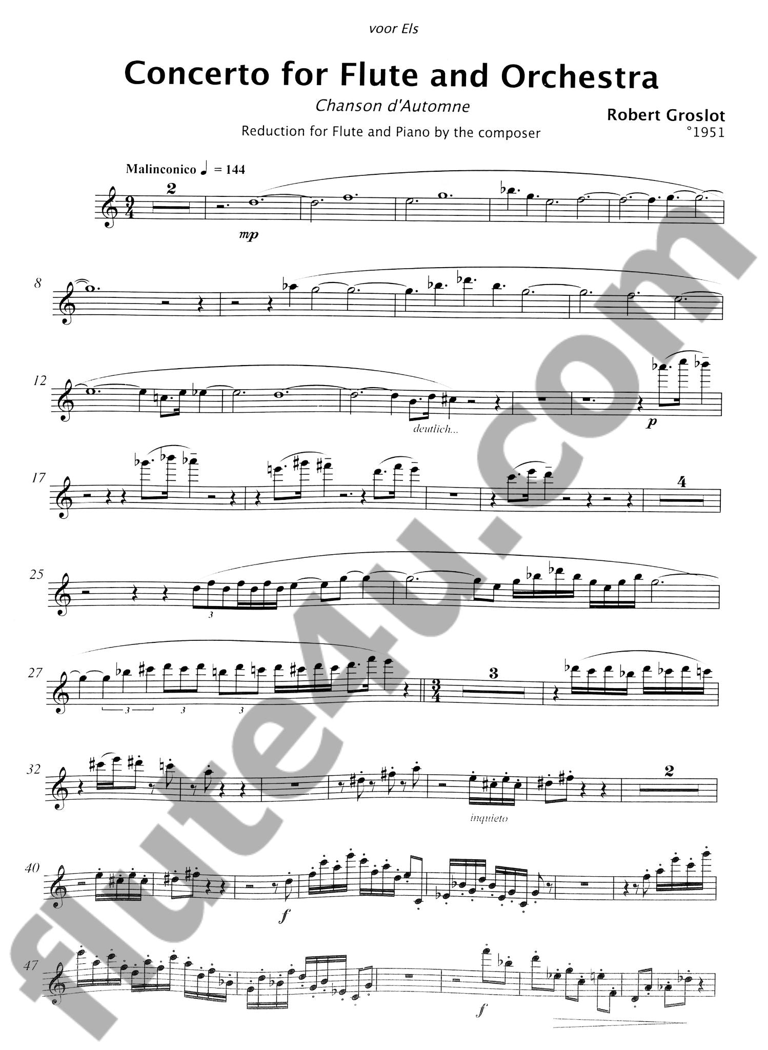 Groslot, R :: Concerto
