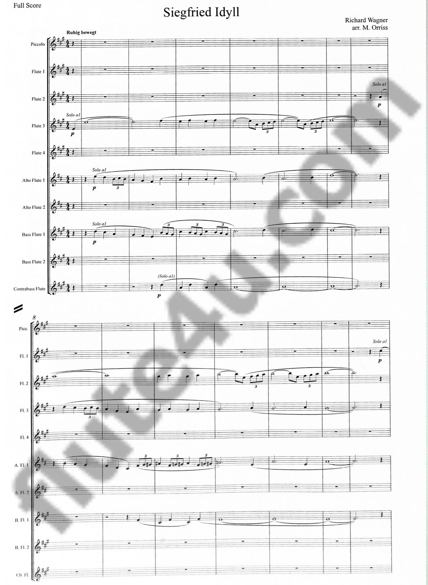 Wagner, R :: Siegfried Idyll