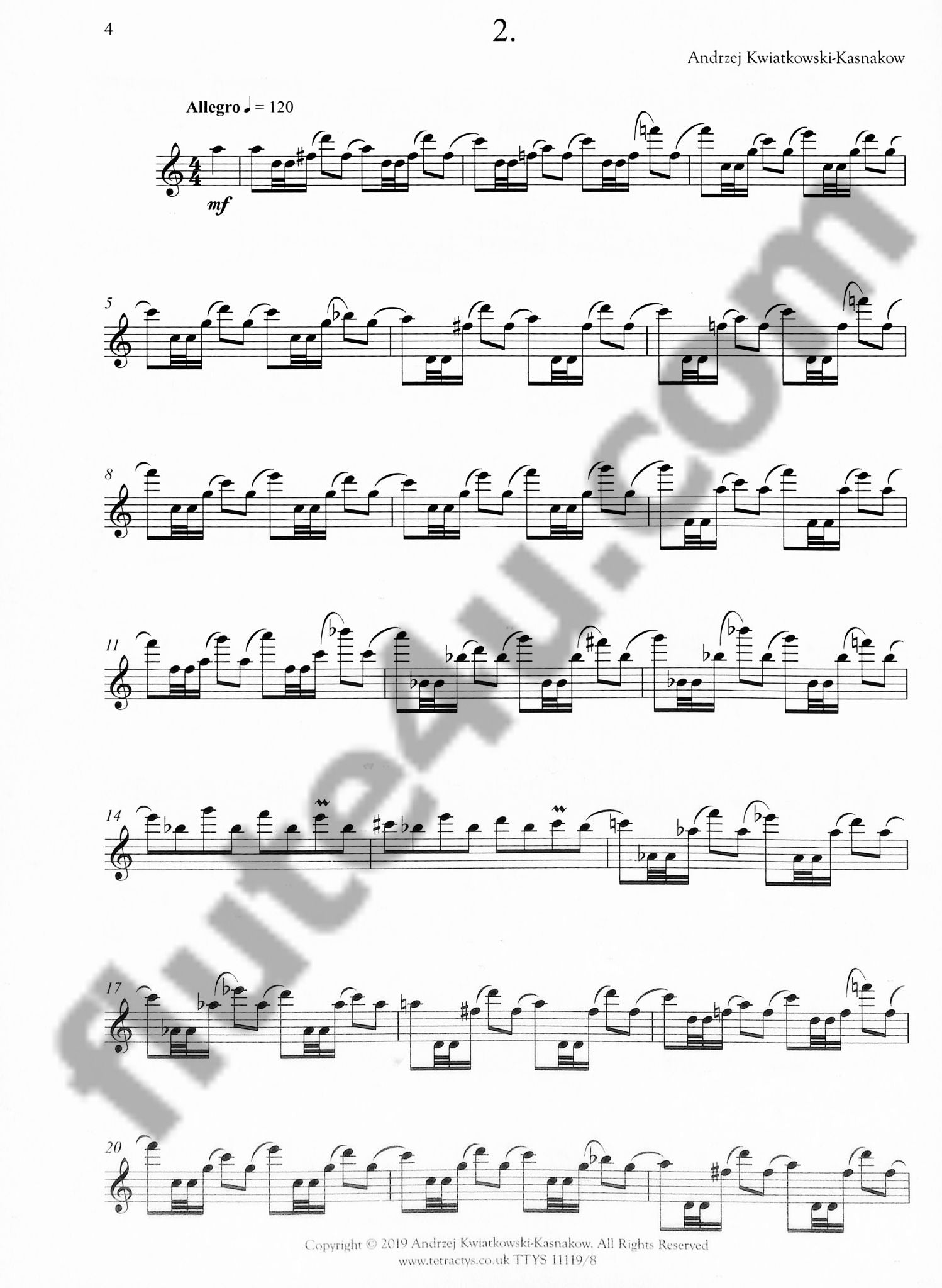 Kwiatkowski-Kasnakow, A :: Two Studies [2 Studies]