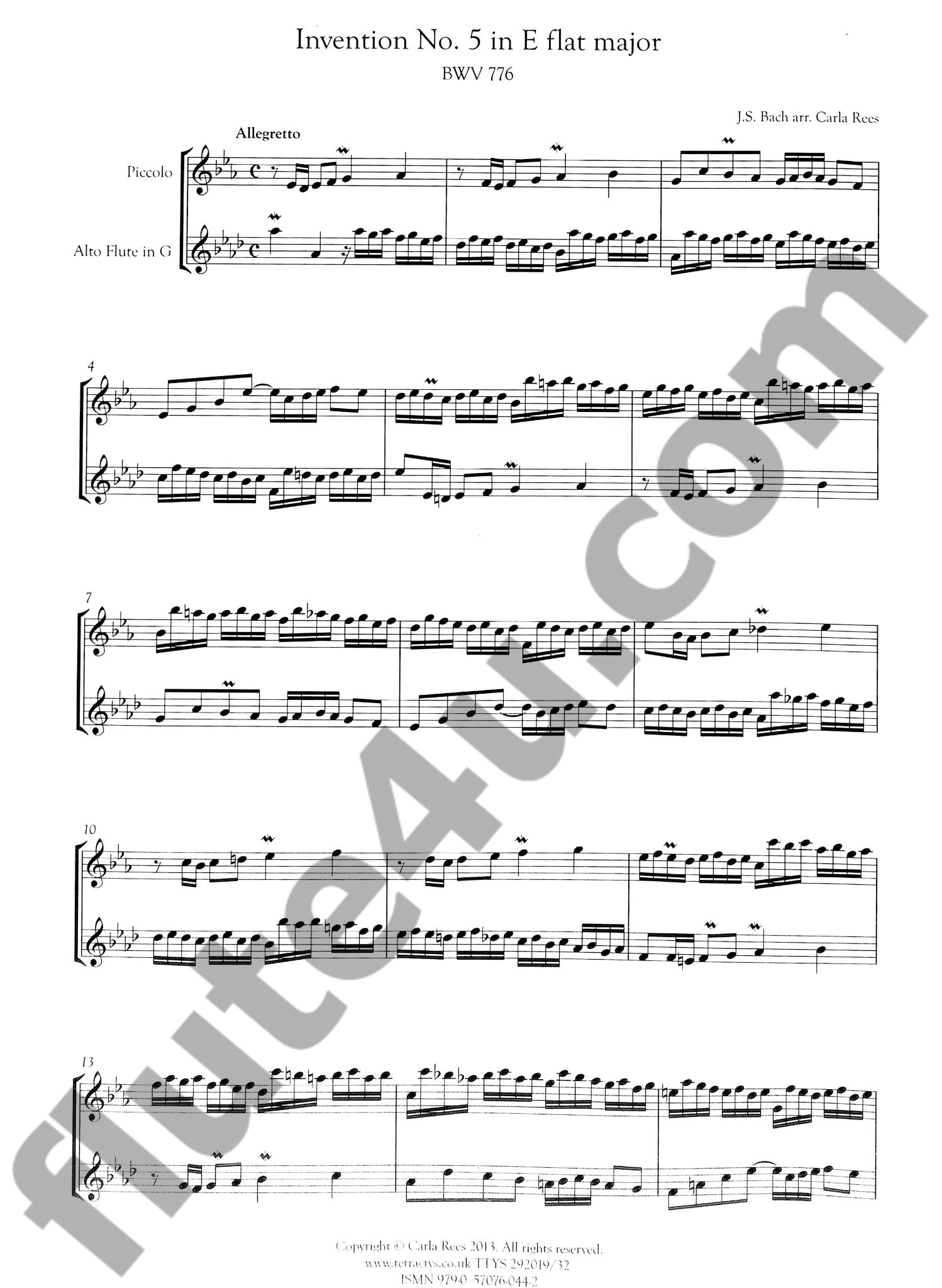 Bach, JS :: 6 Two-Part Inventions