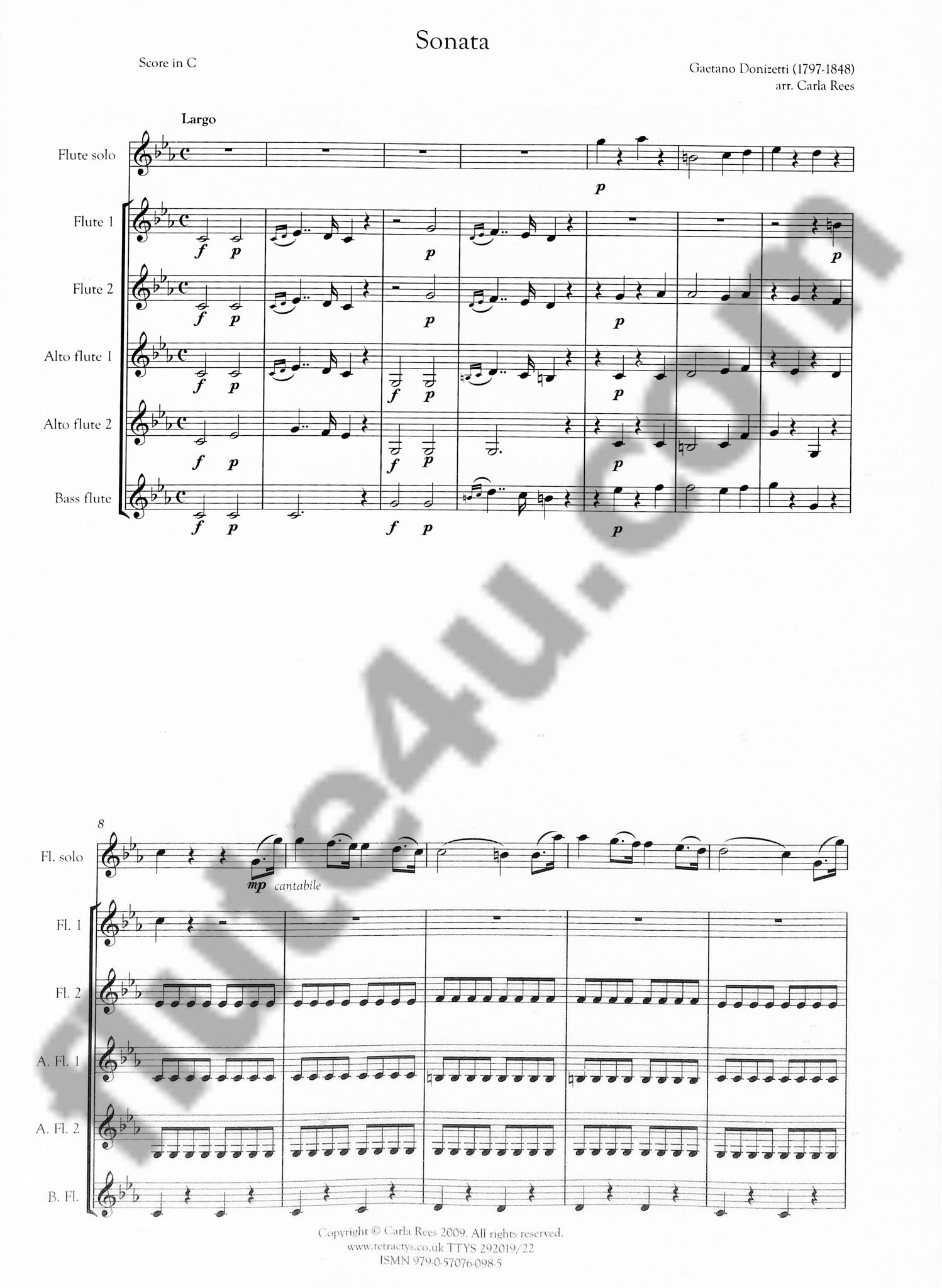 Donizetti, G :: Sonata