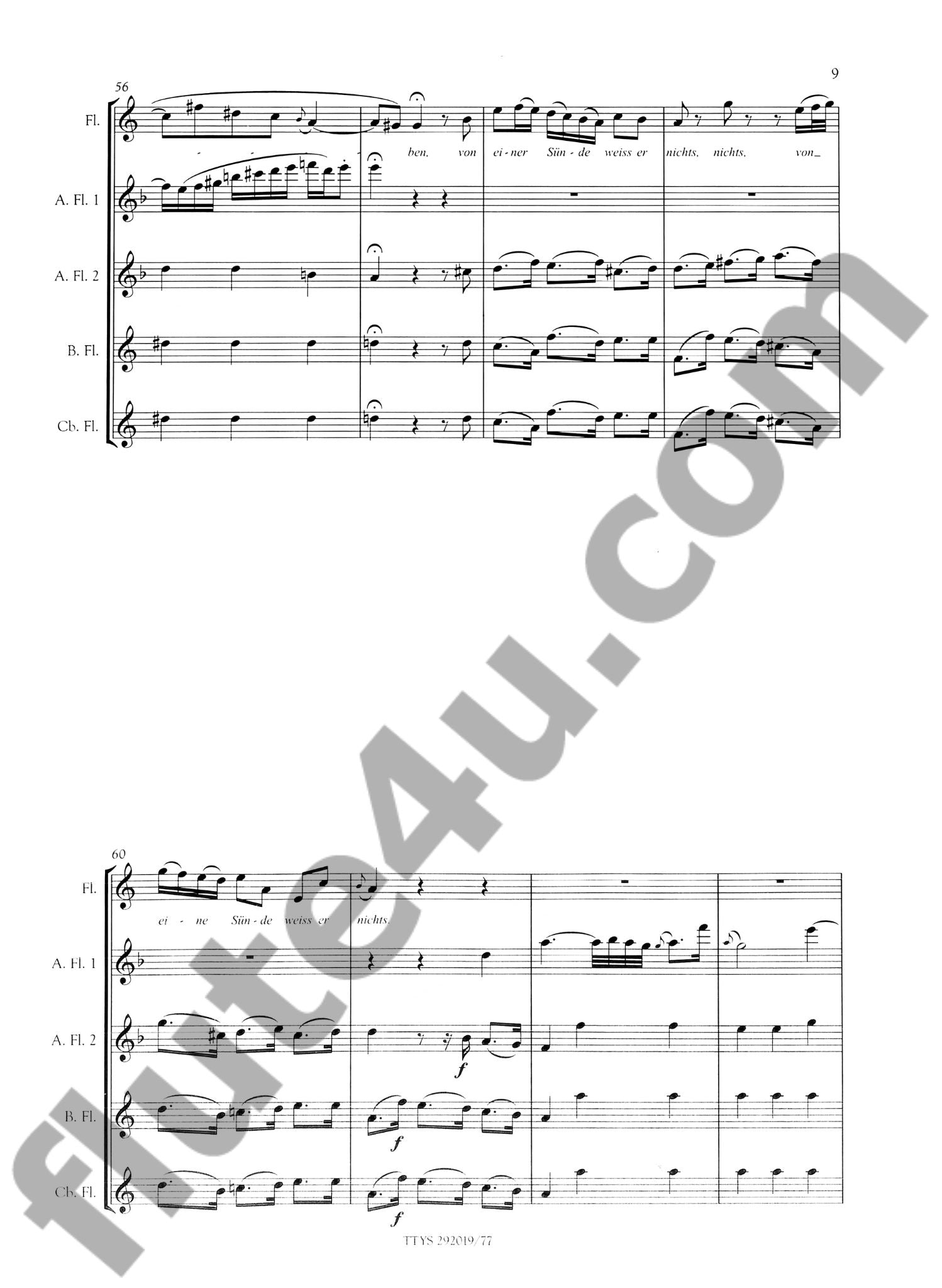 Bach, JS :: Aus Liebe