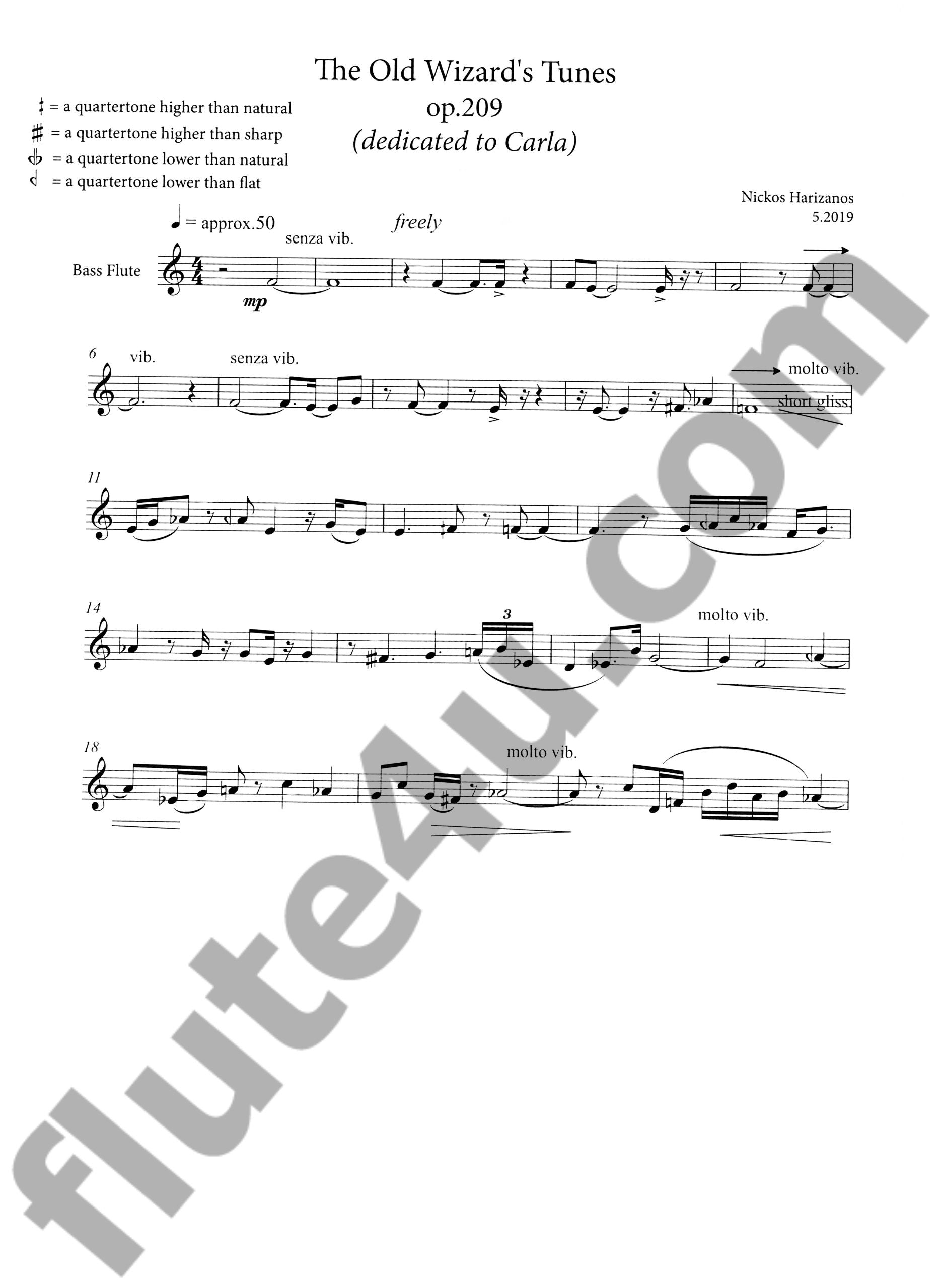 Harizanos, N :: The Old Wizard's Tunes, op. 209