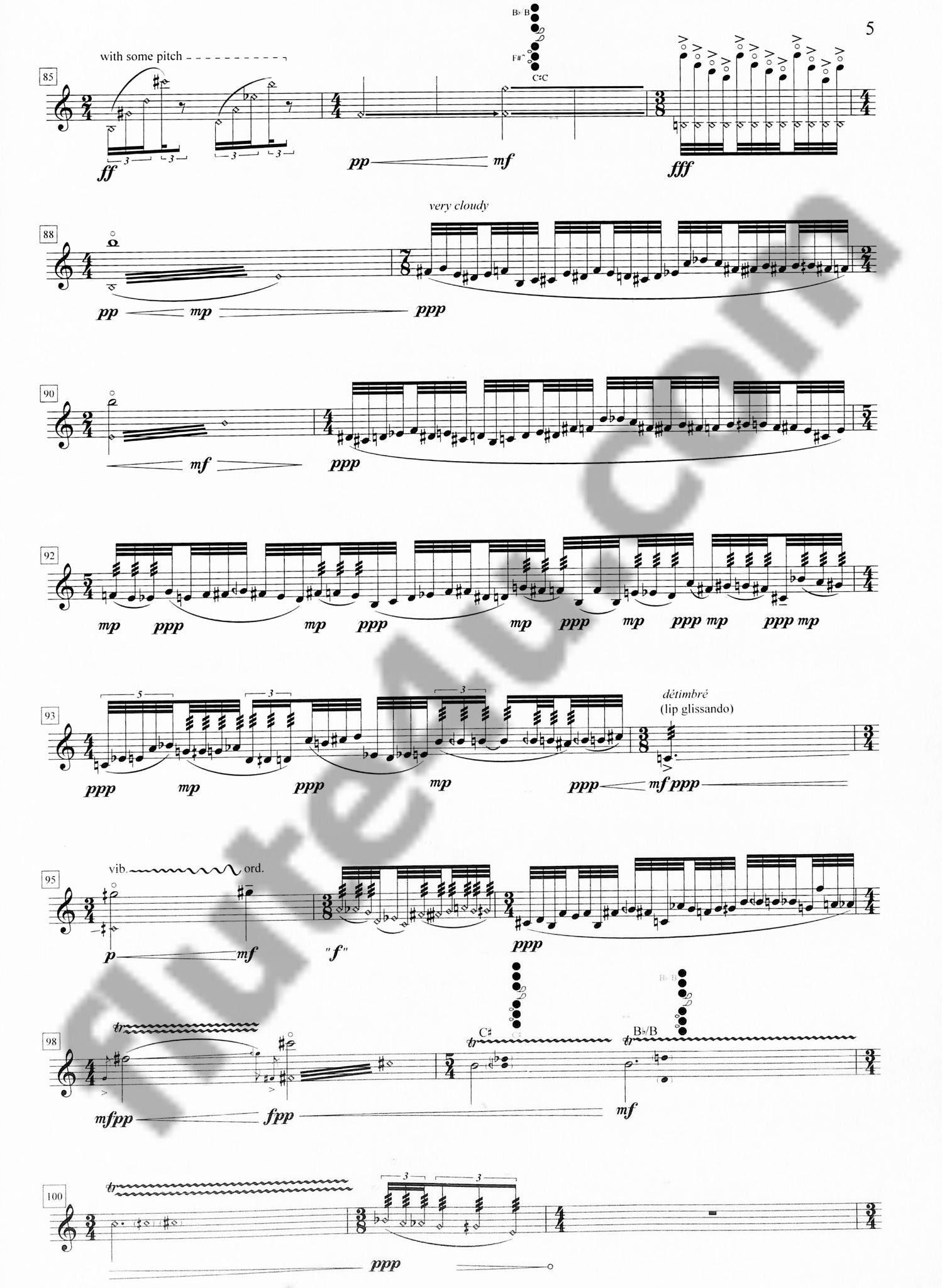 Besingrand, J :: L'invisible caresse d'un bruit fantome [The Invisible Caress of a Ghostly Noise]