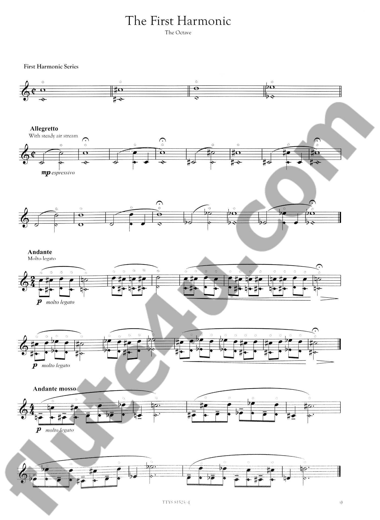 Hoyos, G :: The Happy Flute: A Workbook on Harmonics