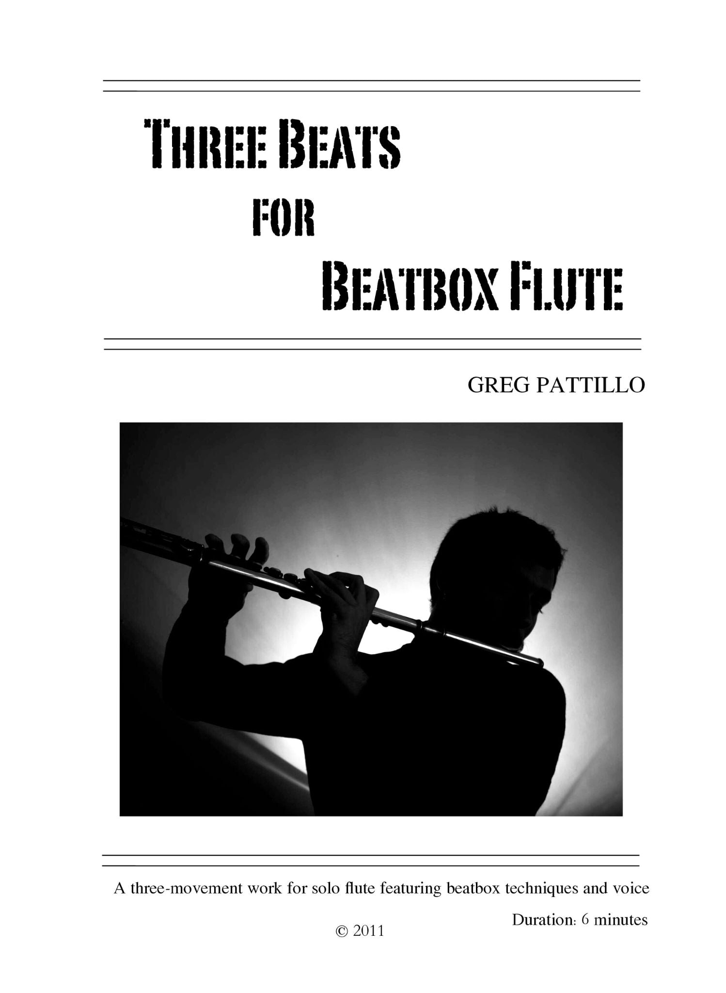 Pattillo, G :: Three Beats for Beatbox Flute