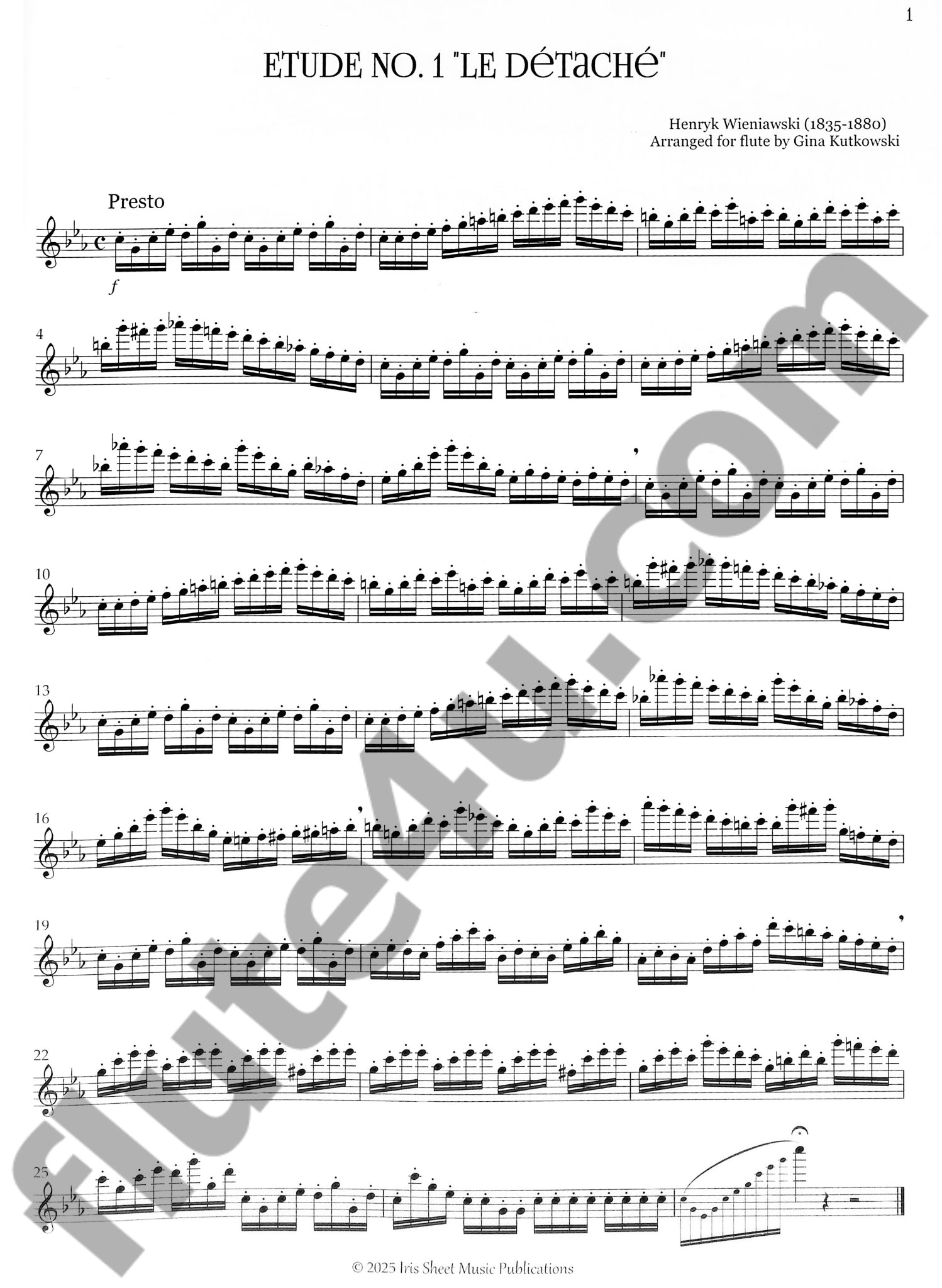 Wieniawski, H :: Complete Collection of Virtuosic Etudes, Volume I: L'Ecole Moderne, Op. 10