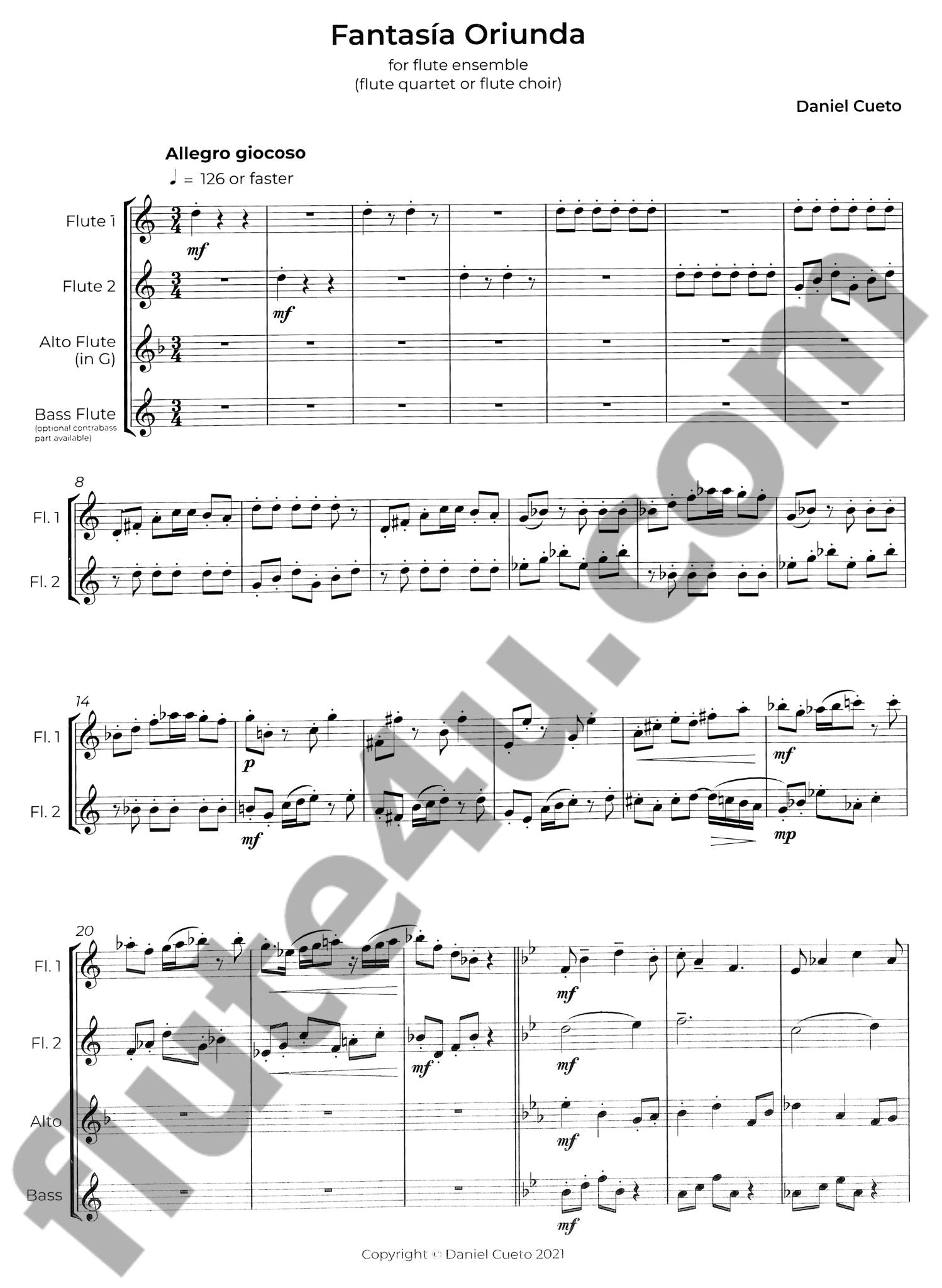 Cueto, D :: Fantasia Oriunda