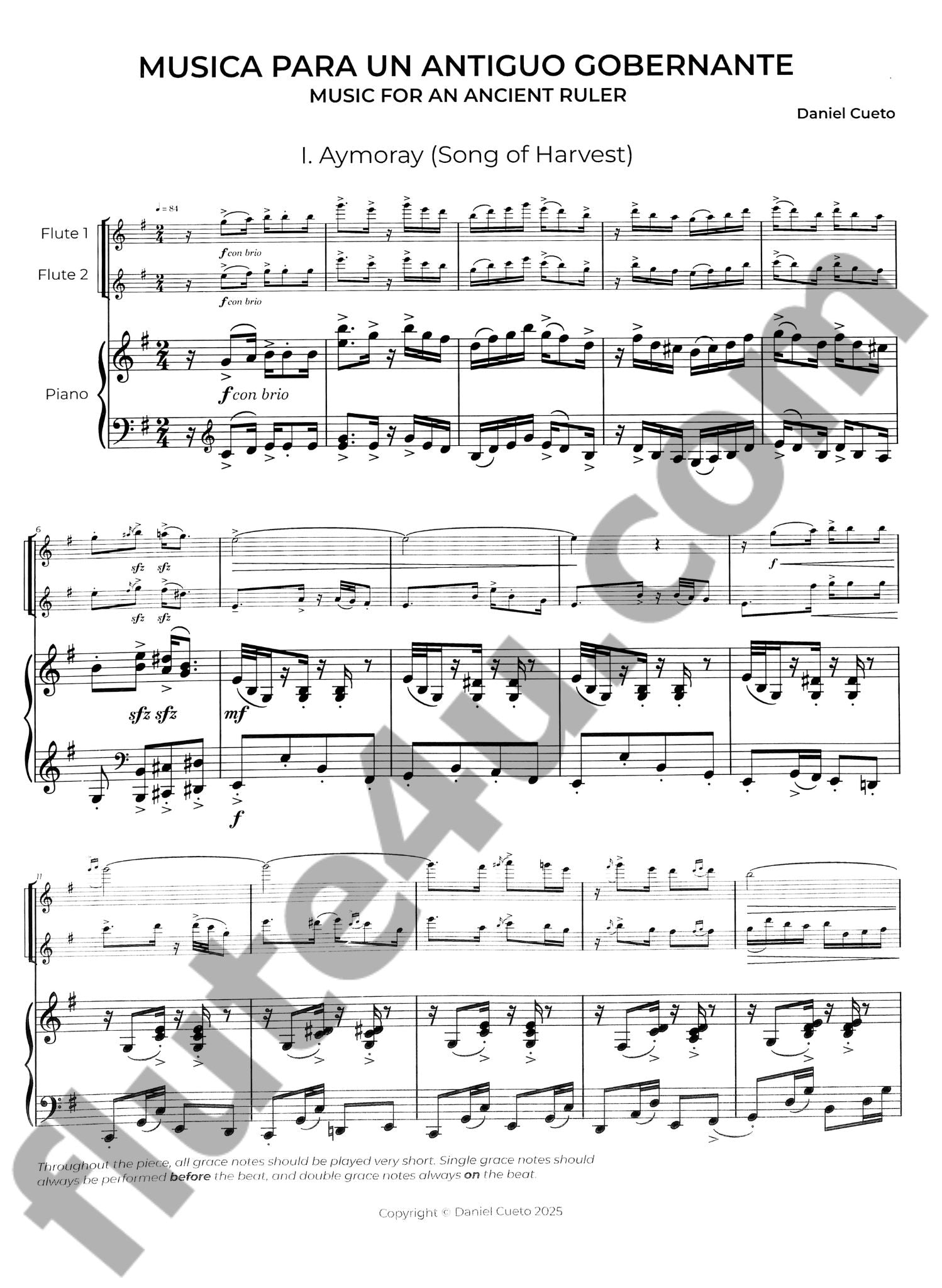 Cueto, D :: Musica para un Antiguo Gobernante [Music for an Ancient Ruler]