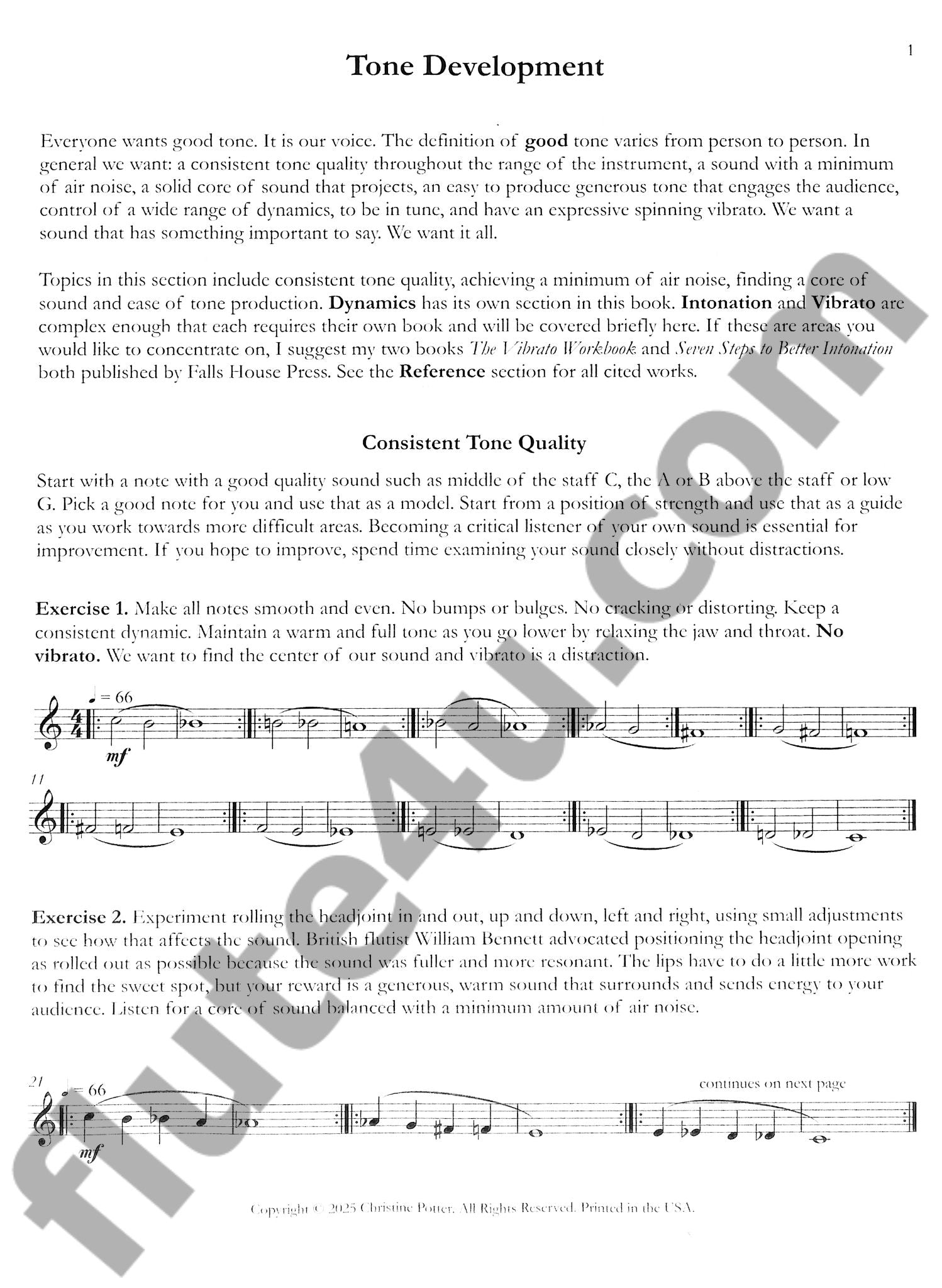 Potter, C :: Advanced Alto Flute Method
