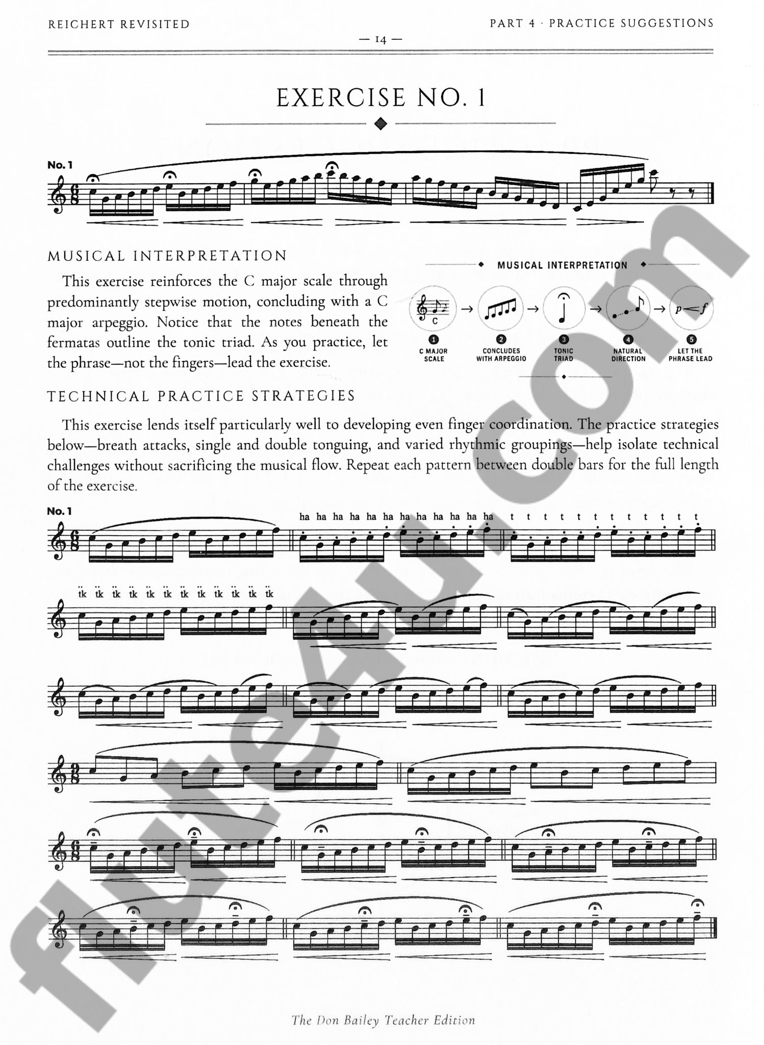 Reichert, MA :: Reichert Revisited: Seven Daily Exercises, Op. 5