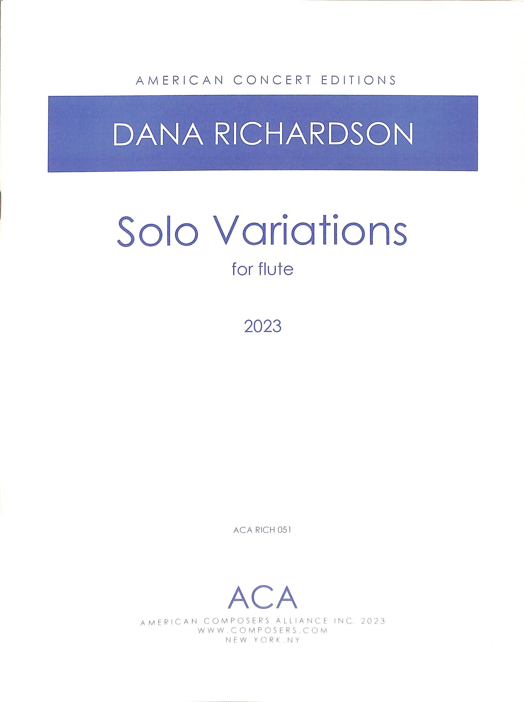 Solo Variations