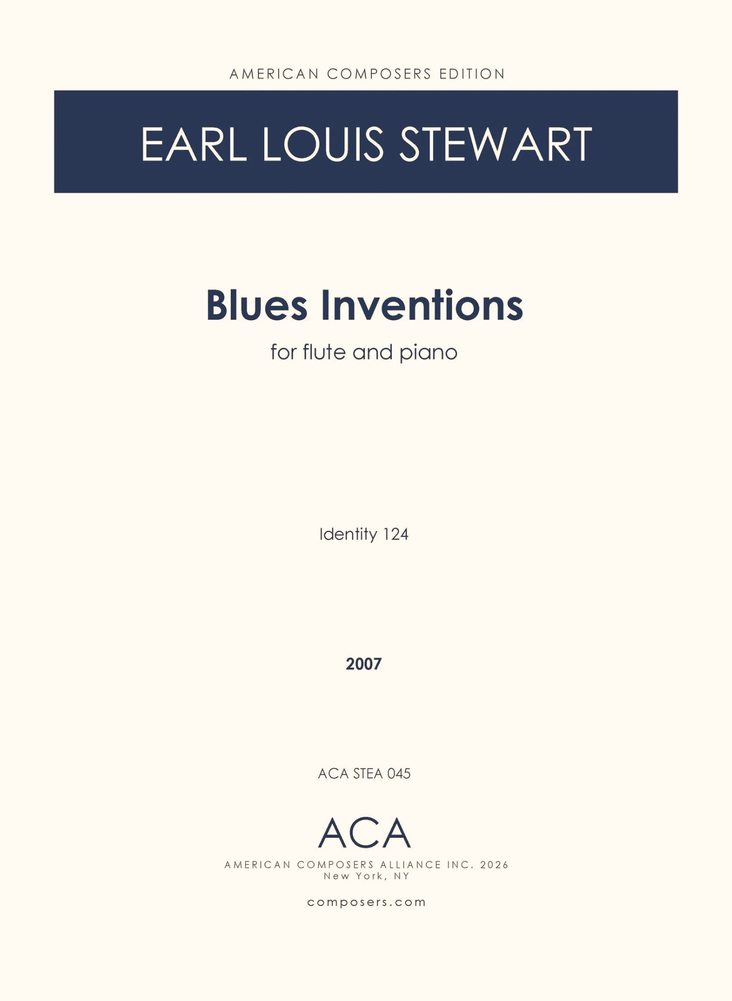 Stewart, EL :: Blues Inventions