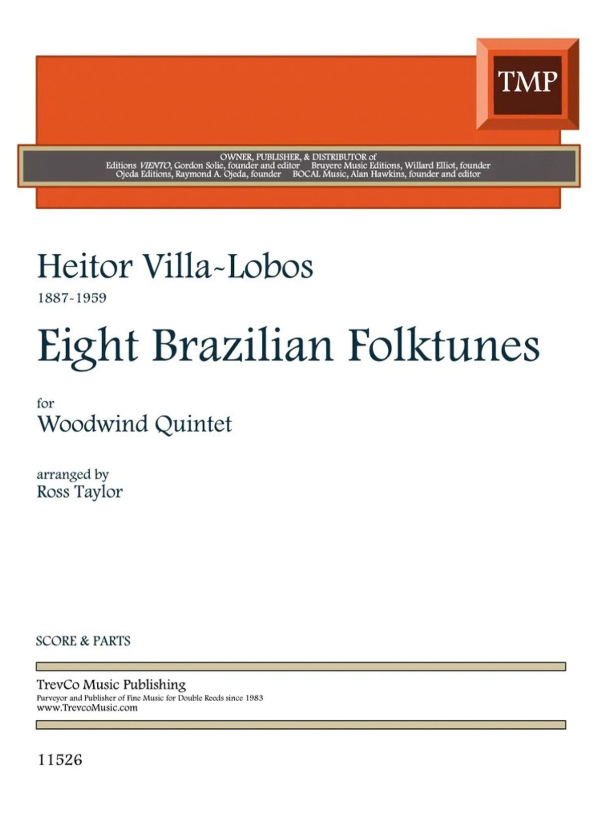 Villa-Lobos, H :: Eight Brazilian Folktunes