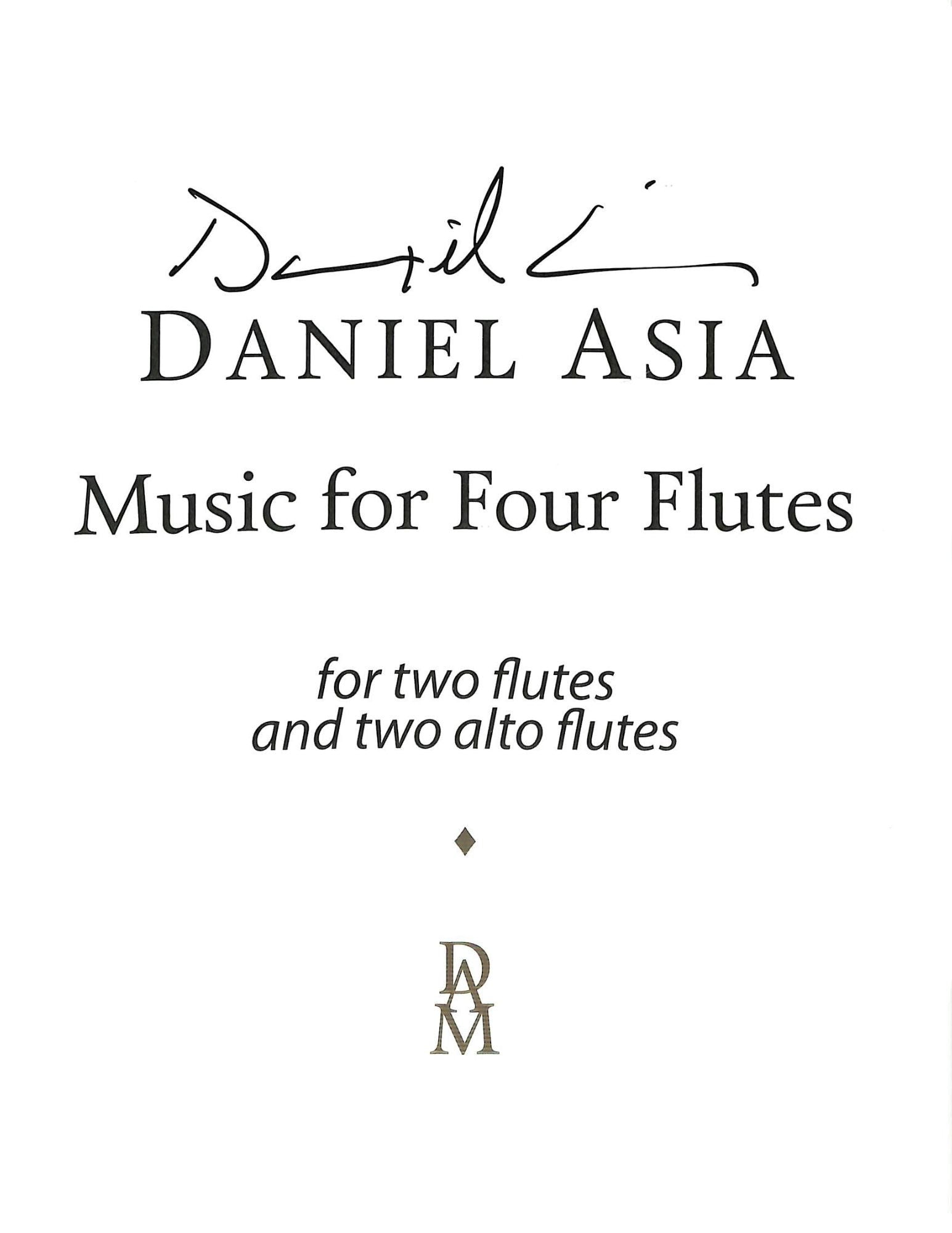 Music for Four Flutes