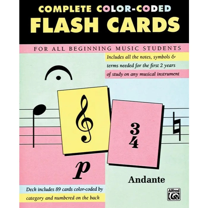 Color-coded Flashcards