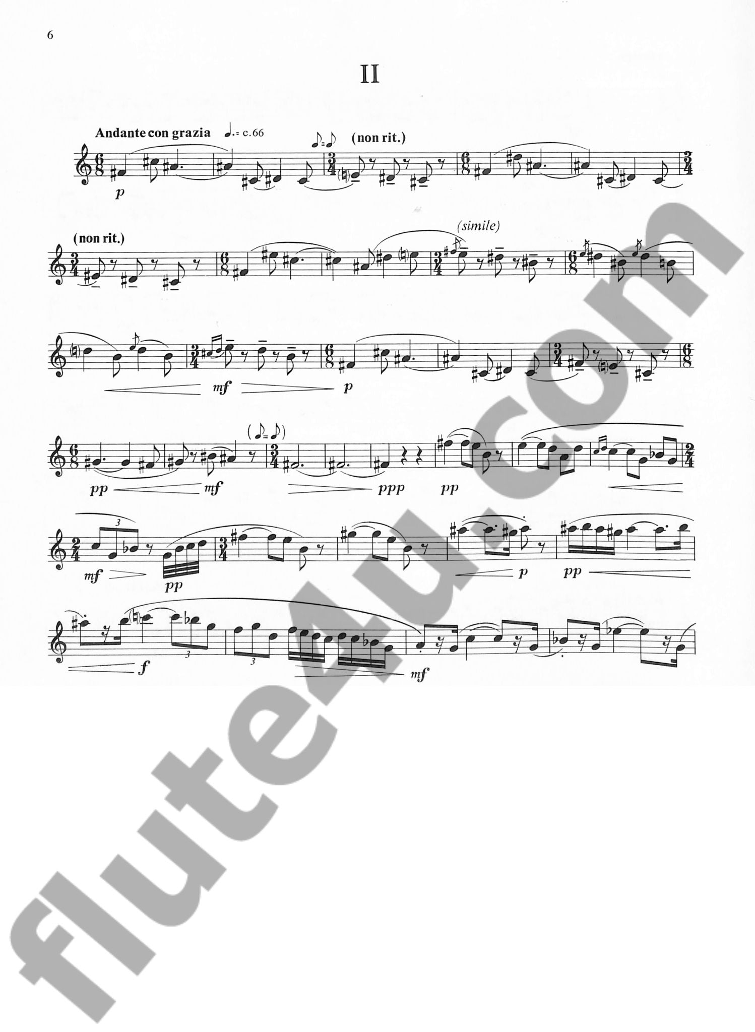 Escher, R :: Sonata per flauto solo [Sonata for solo flute]