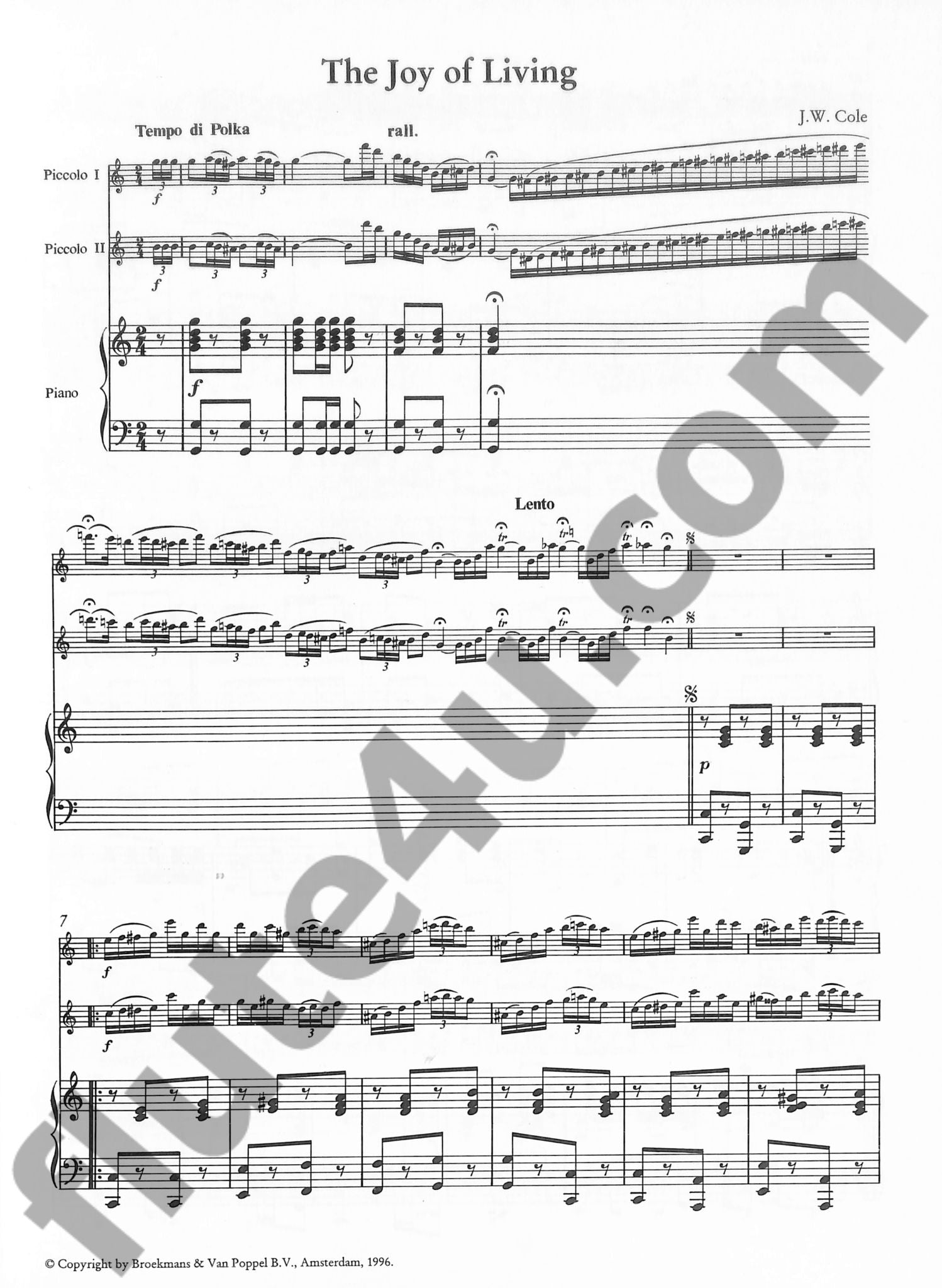 Various :: Album for two Piccolos and Piano