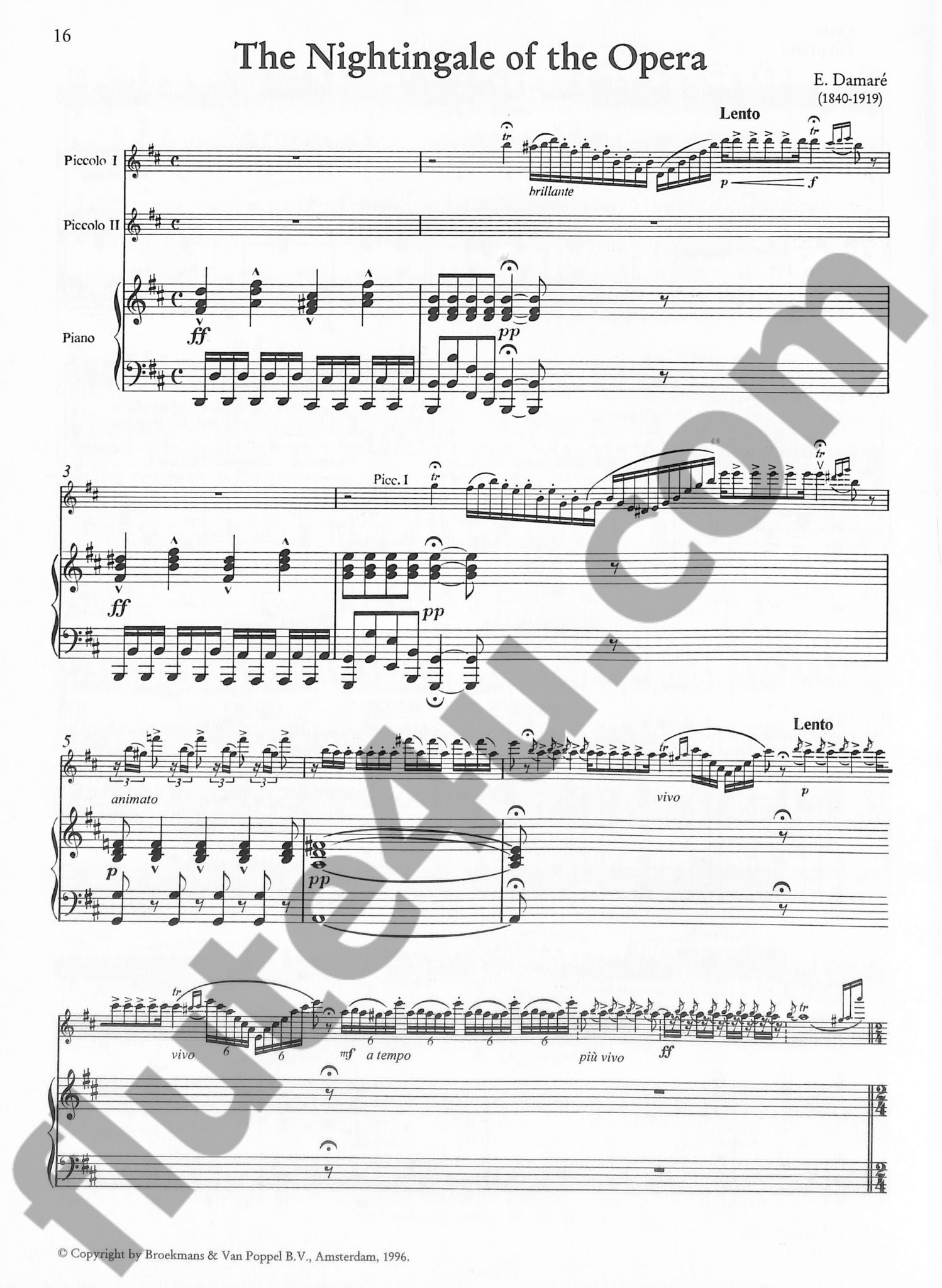 Various :: Album for two Piccolos and Piano