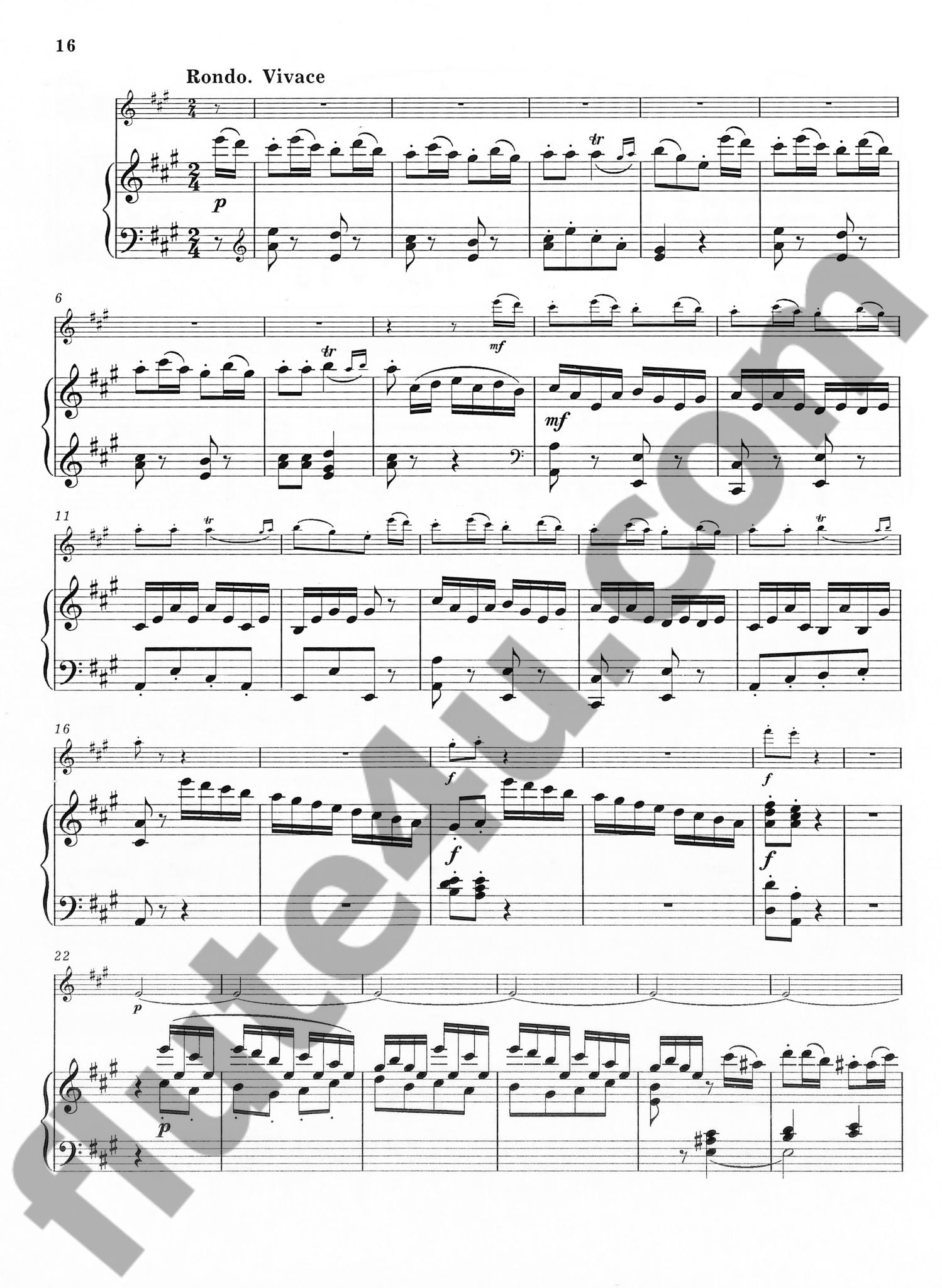 Hummel, JN :: Sonate in A major op. 62