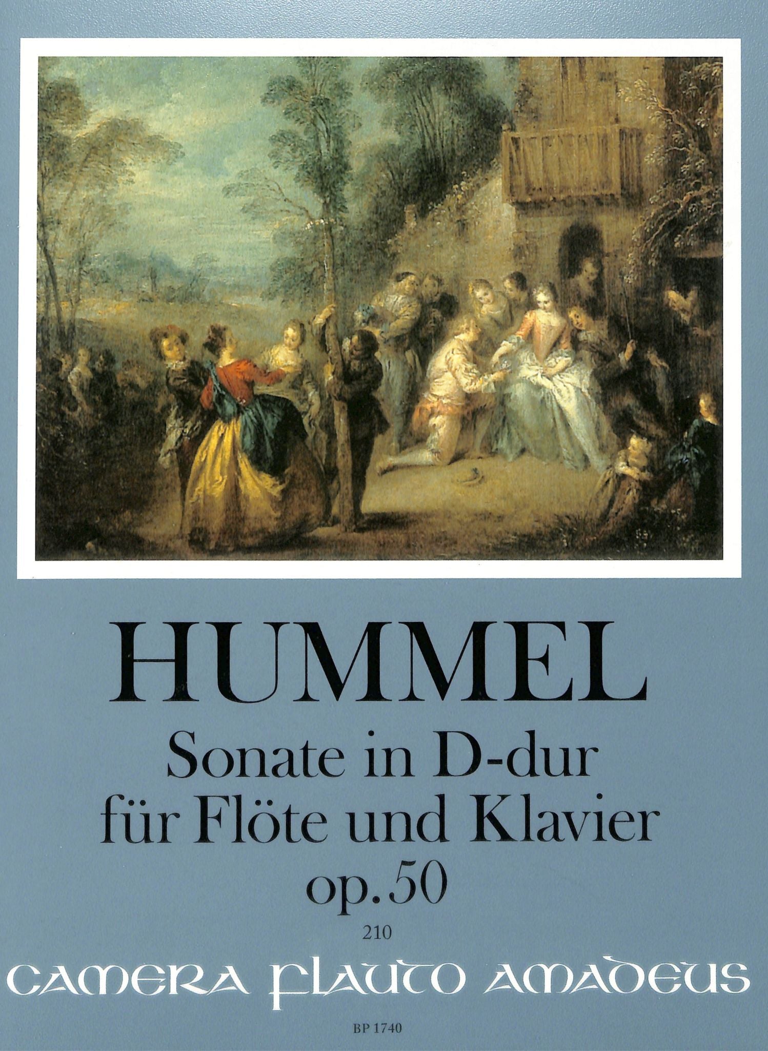 Hummel, JN :: Sonate in D major op. 50