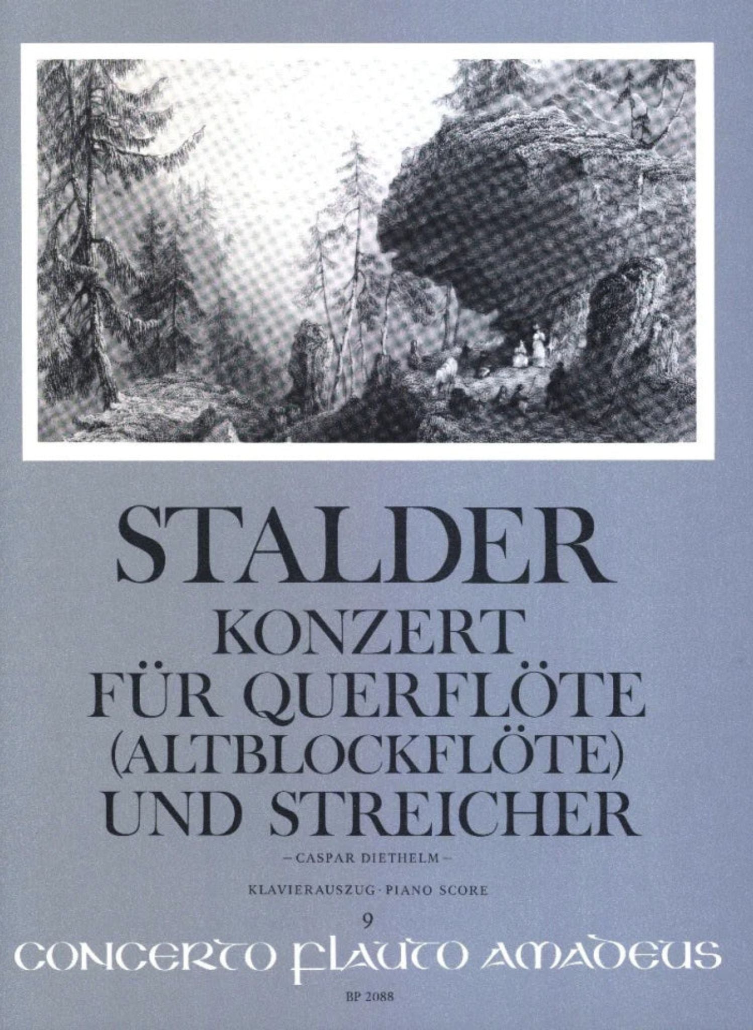 Stalder, J :: Concerto in B flat major