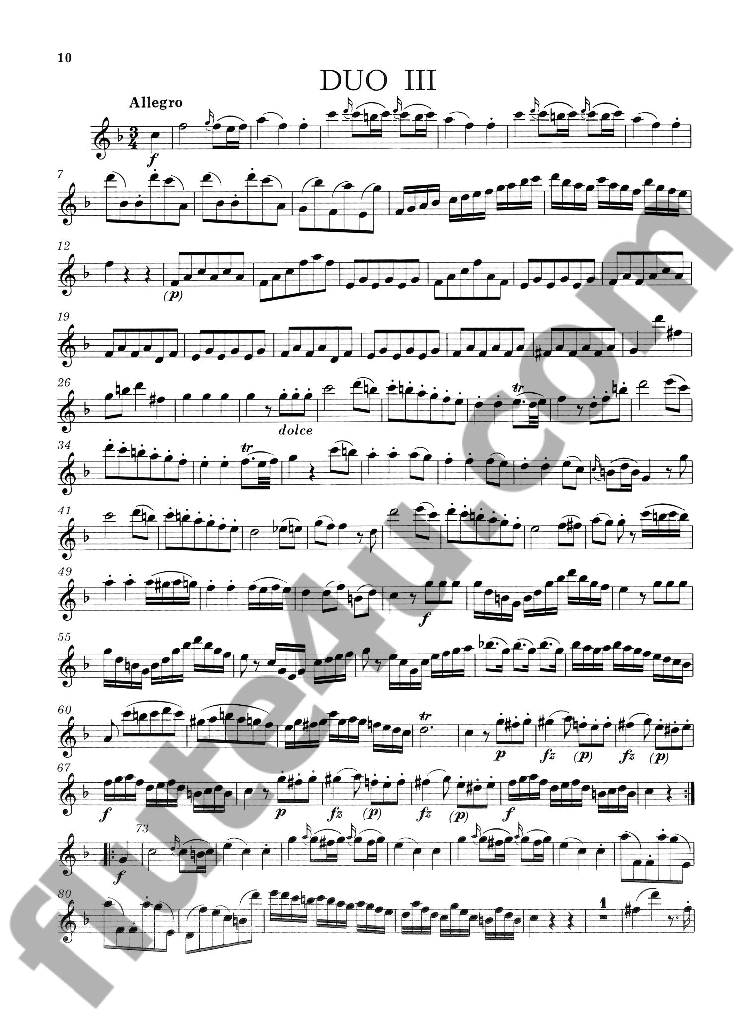 Hoffmeister, FA :: Drei konzertante Duos [Three Concert Duos]