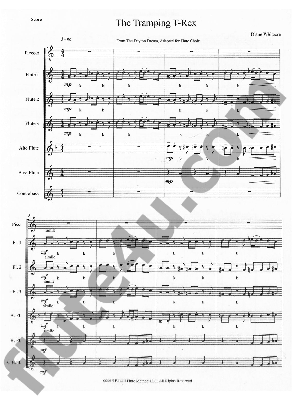 Whitacre, D :: The Tramping T-Rex