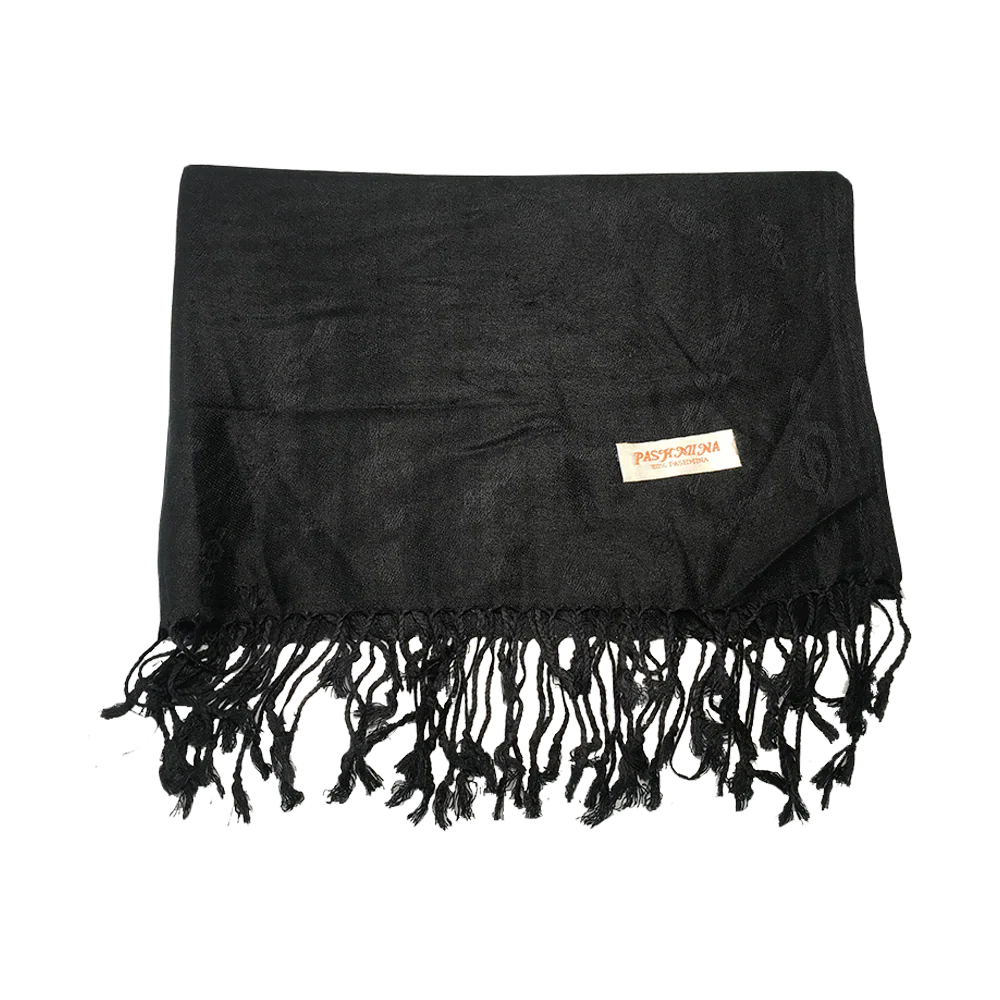 Scarf - Pashmina with Treble Clefs