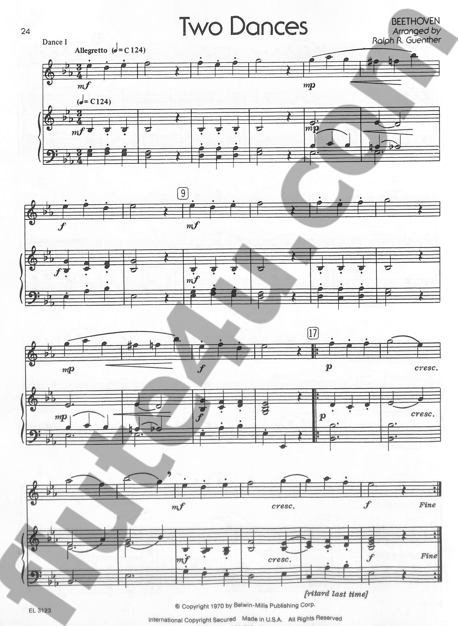 Various :: Flute Solos Level Two Piano Accompaniment