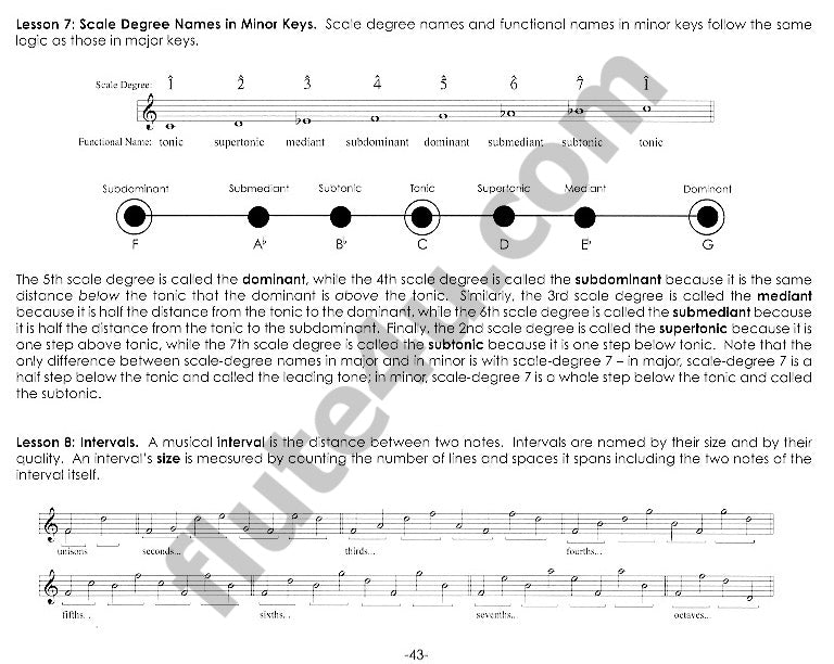 Garner Santa, L; Santa, M; Hughes, T :: Flute/Theory Workout