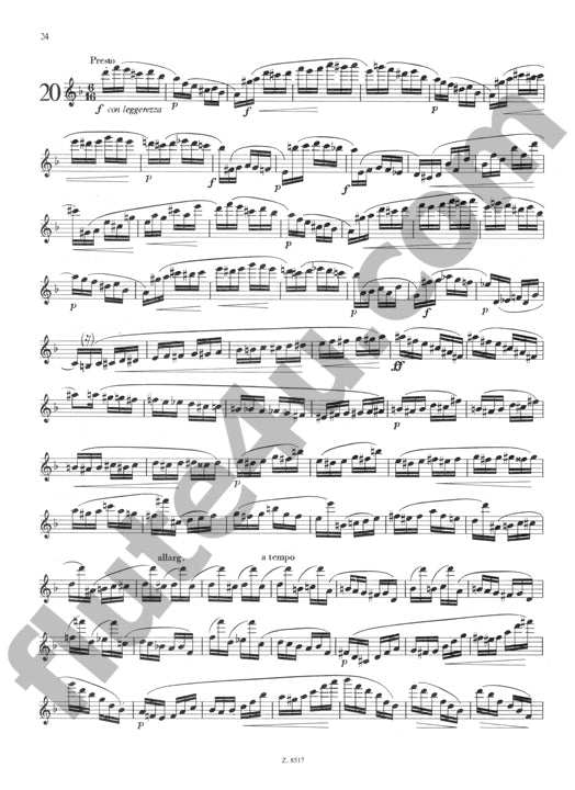 Virtuose Etuden op. 75 II [Virtuoso Studies op. 75 II]