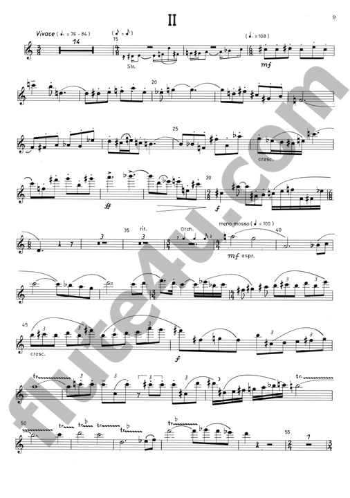 Manicke, D :: Konzert for Flote und Orhester [Concerto]