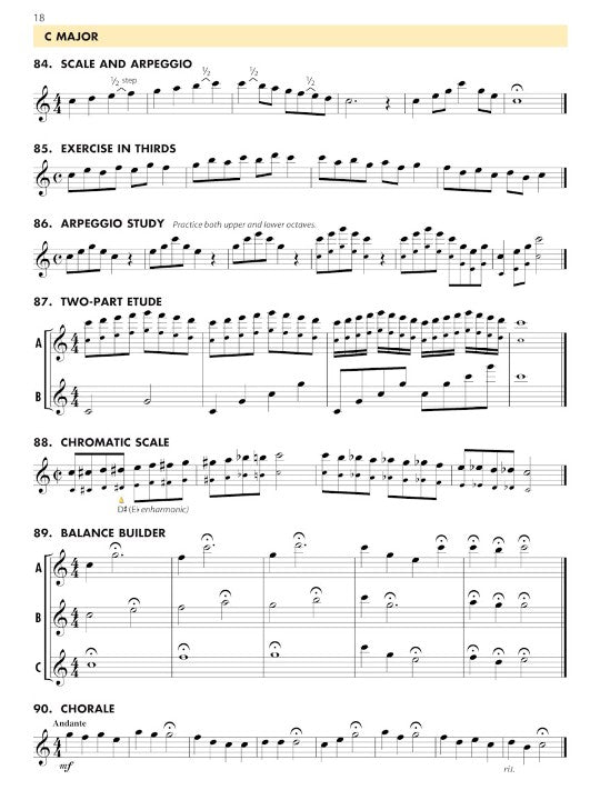 Various :: Essential Technique for Band - Flute: Book 3