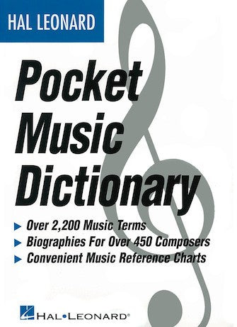 Hal Leonard Pocket Music Dictionary
