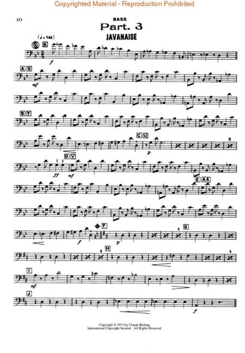 Bolling, C :: Suite for Flute and Jazz Piano Trio