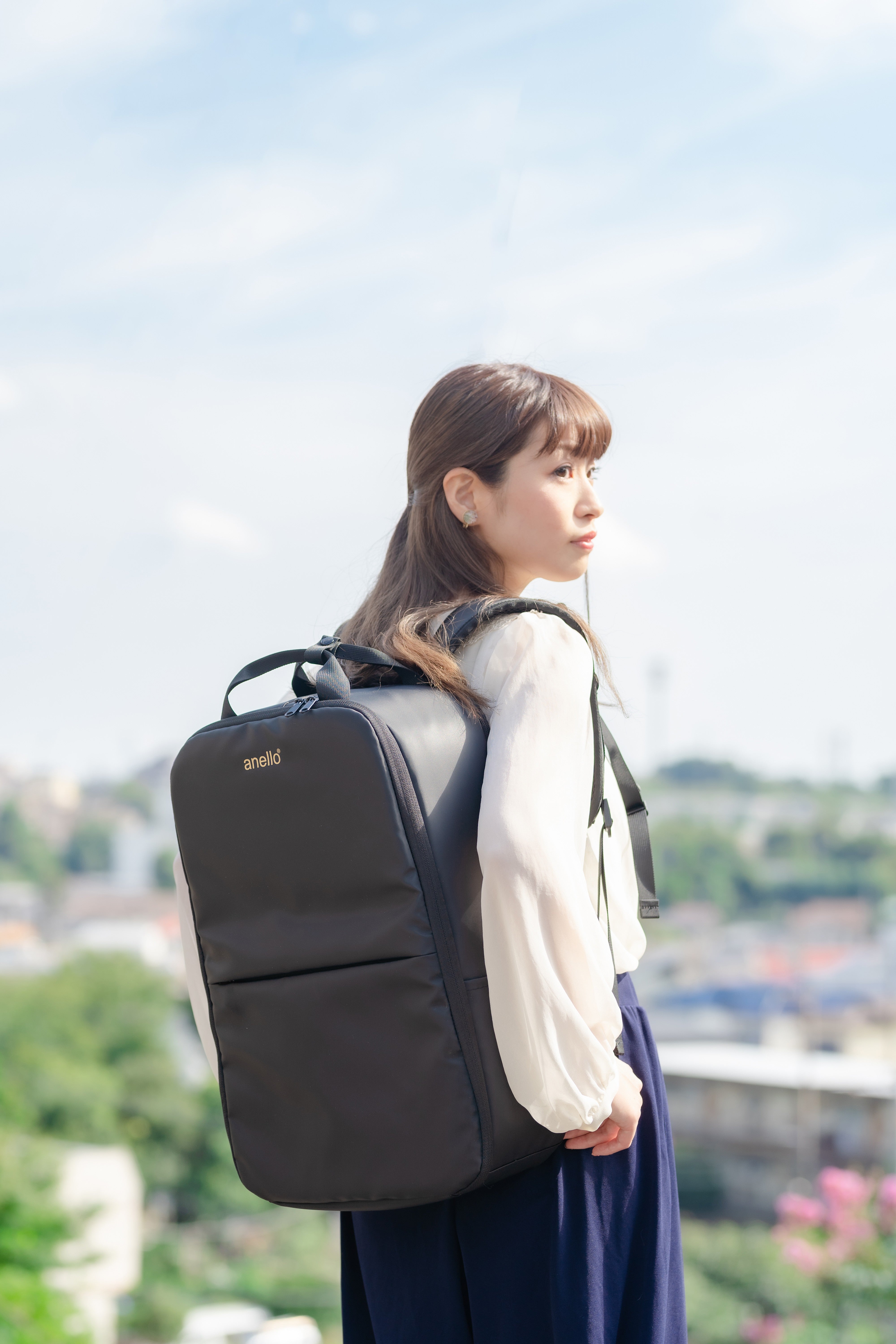 Anello x Pearl Flute Backpack