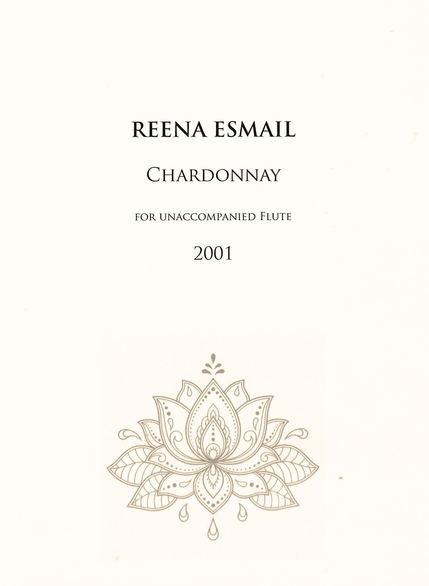 Esmail, R :: Chardonnay