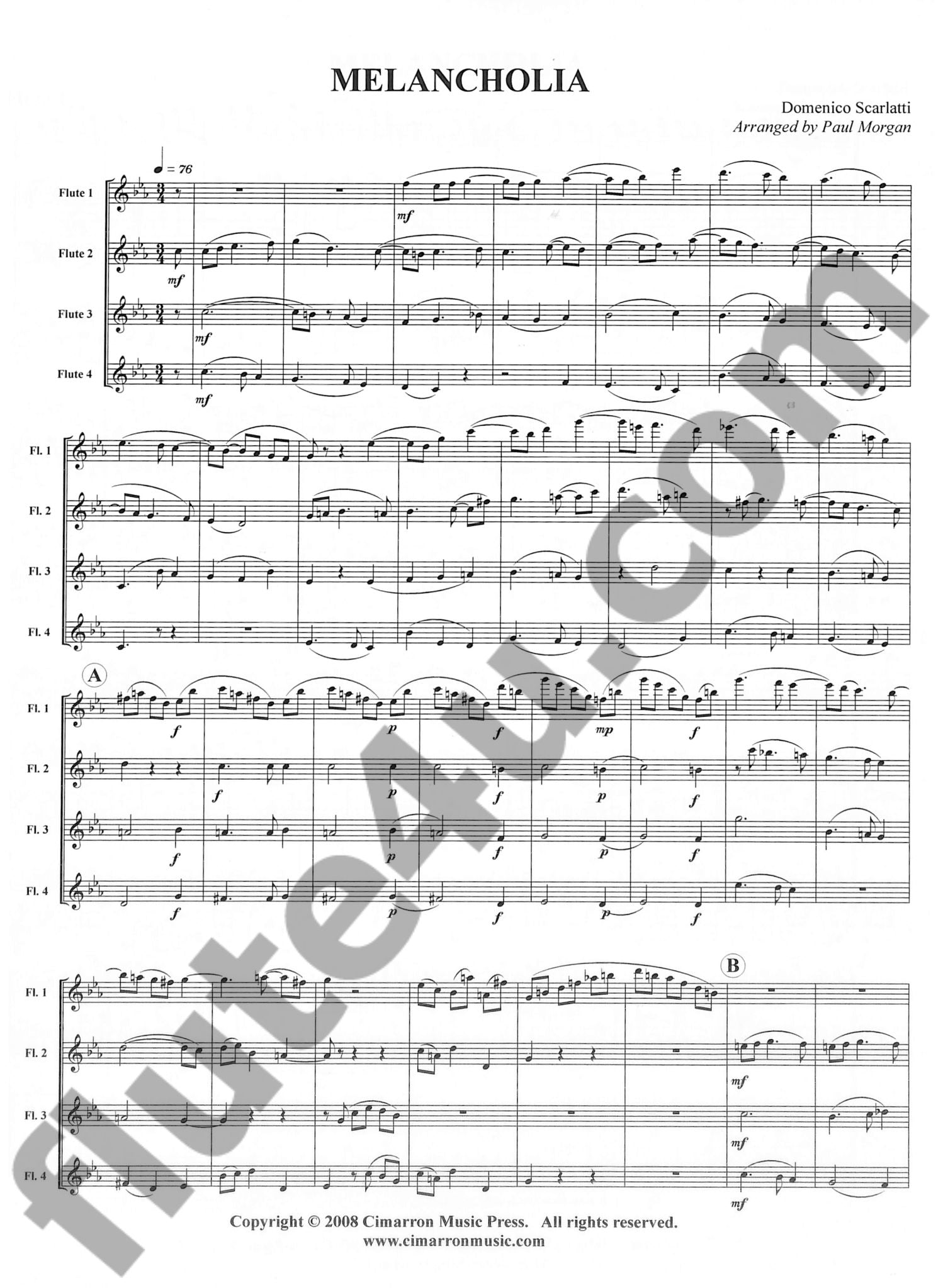 Scarlatti, D :: Melancholia