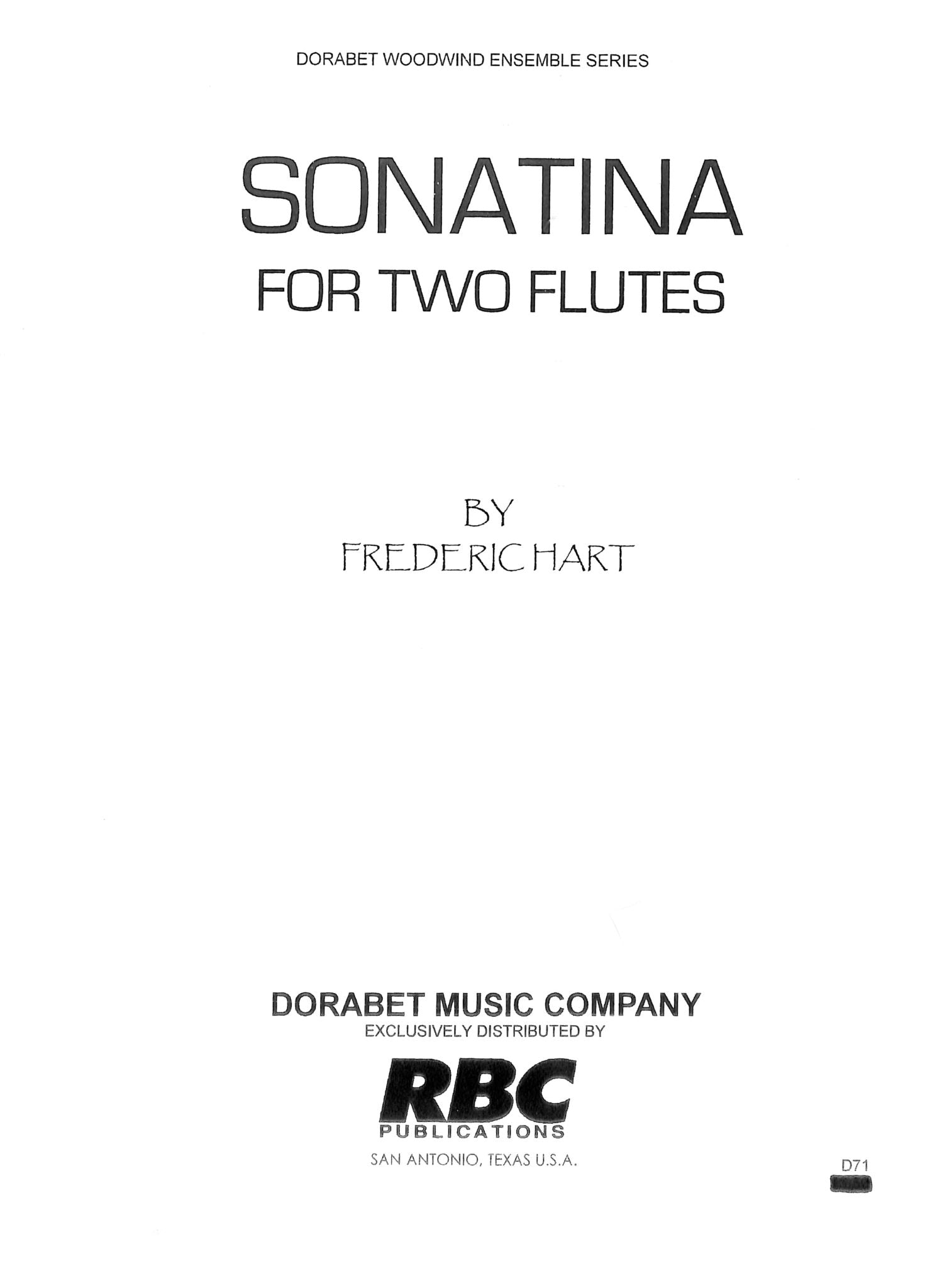 Hart, F :: Sonatina