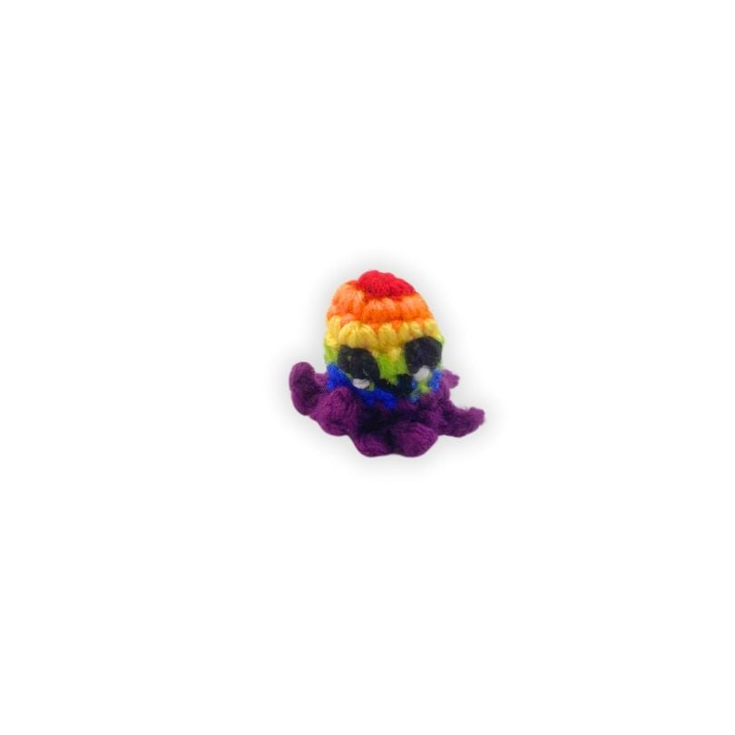 Rainbow Octopus Hat for C Flute