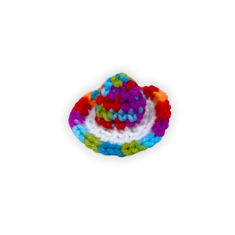 Rainbow Brimmed Hat for C Flute