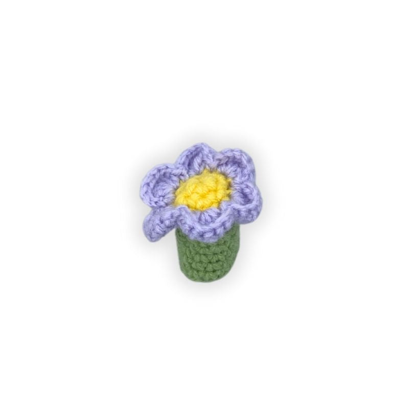 Purple Flower Hat for C Flute